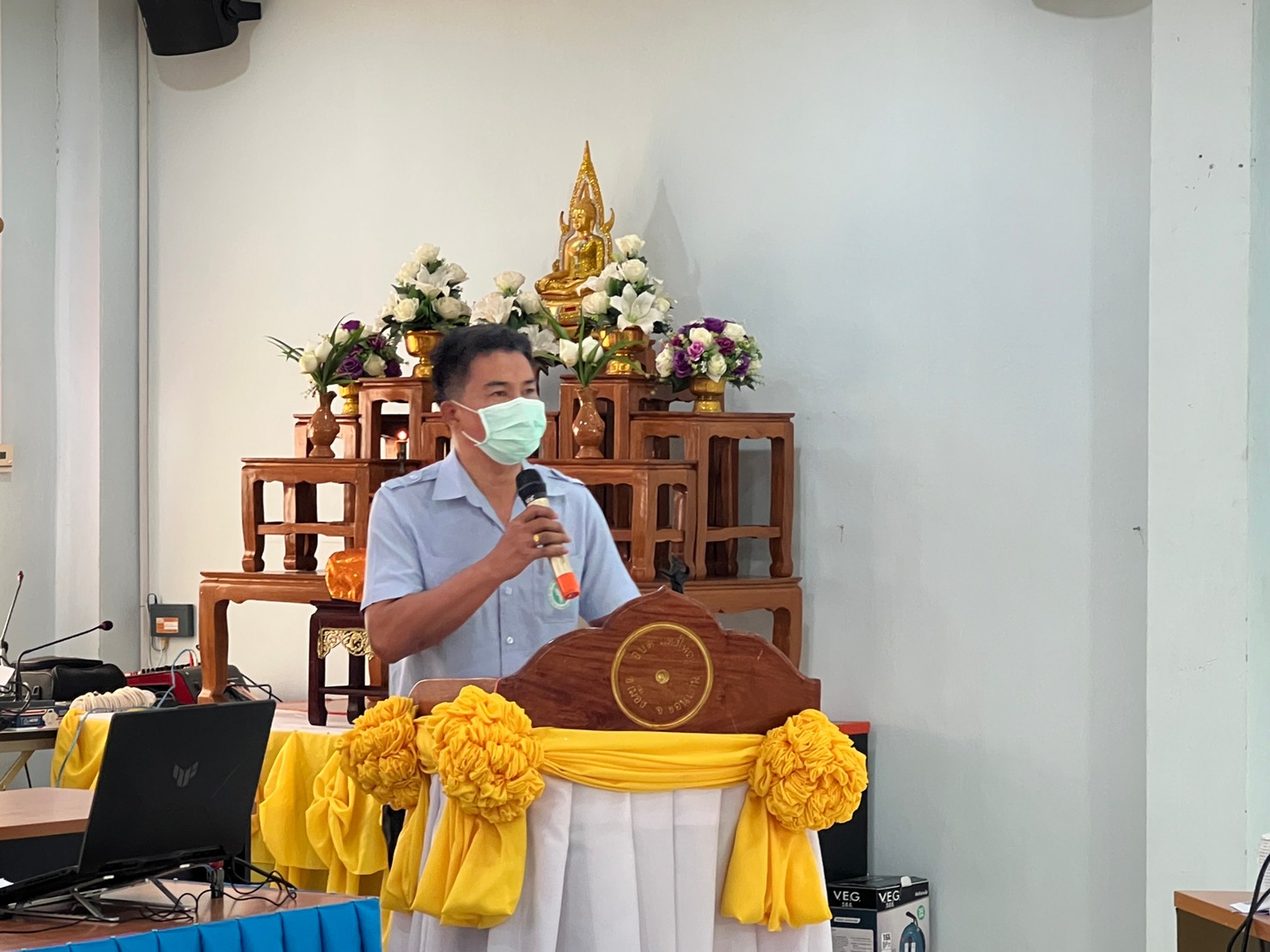 จังหวัดขอนแก่น : นายวสันต์ ชิงชนะ ผู้ตรวจราชการกรมการพัฒนาชุมชน พิจารณาคัดเลือกสารสนเทศตำบลต้นแบบ เพื่อพัฒนาคุณภาพชีวิต ระดับเขตตรวจราชการที่ 12 ประจำปี 2565 