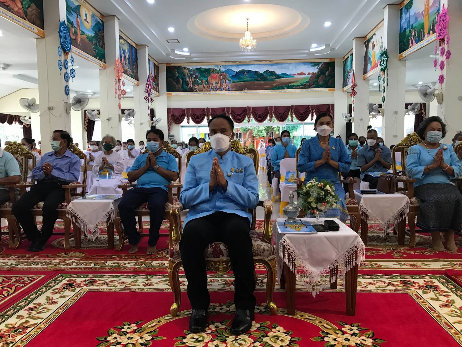จังหวัดขอนแก่น : จัดพิธีฟังเทศน์บทพระธรรมเทศนาเฉลิมพระธรรมบารมีใน “อุภินนมัตจรกถา” เฉลิมพระธรรมบารมีสมเด็จพระนางเจ้าสิริกิติ์ พระบรมราชินีนาถ พระบรมราชชนนีพันปีหลวง