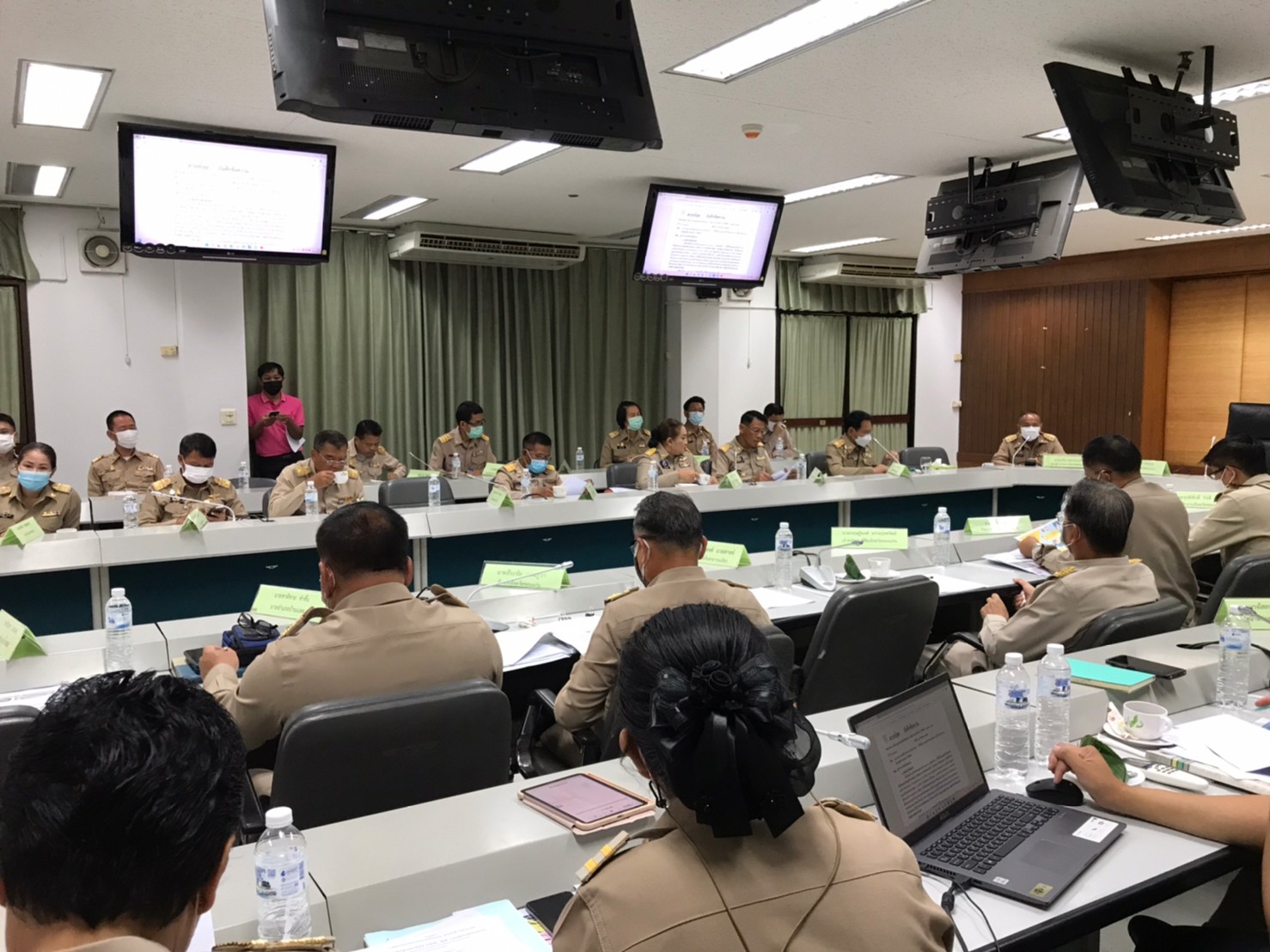 พช. ขอนแก่น : ร่วมการประชุมนายอำเภอ และหัวหน้าส่วนราชการสังกัดกระทรวงมหาดไทย จังหวัดขอนแก่น ครั้งที่ 8/2565 ประจำเดือนสิงหาคม 2565