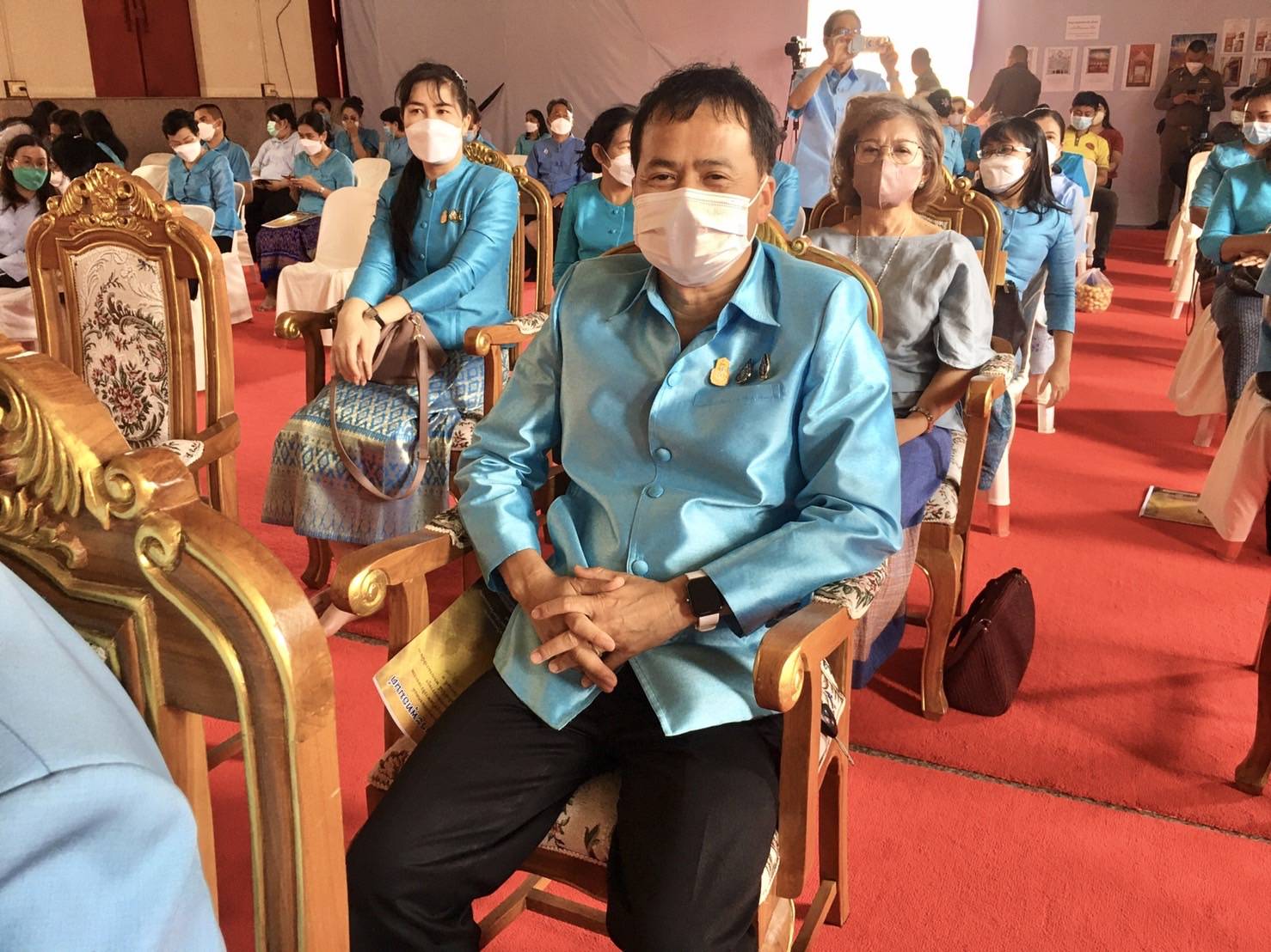 พช.ขอนแก่น : ร่วมพิธีเจริญพระพุทธมนต์ถวายเป็นพระราชกุศลแด่สมเด็จพระนางเจ้าสิริกิติ์ พระบรมราชินีนาถ พระบรมราชชนนีพันปีหลวง เนื่องในโอกาสมหามงคลเฉลิมพระชนมพรรษา 90 พรรษา 12 สิงหาคม 2565