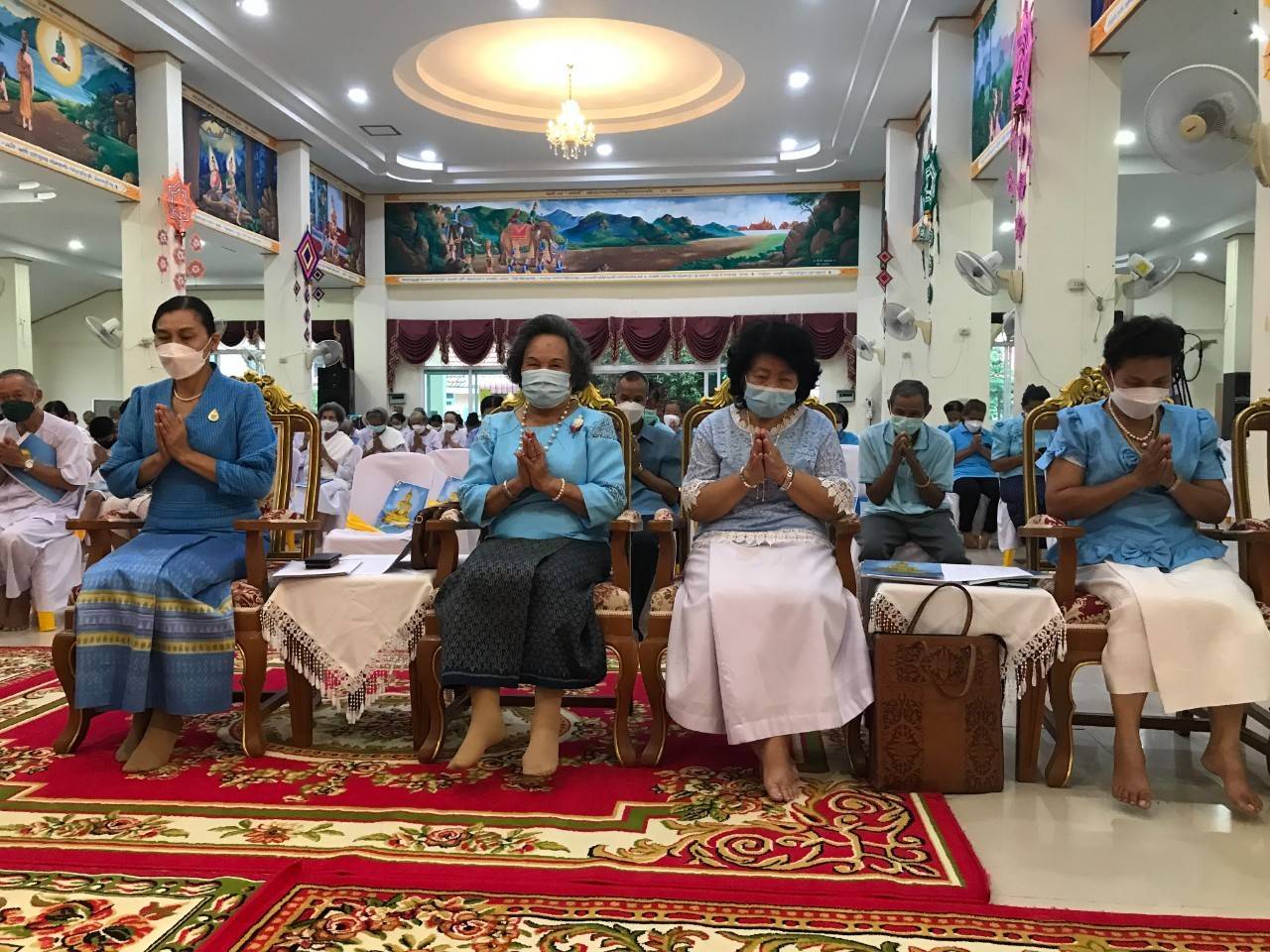 จังหวัดขอนแก่น : จัดพิธีฟังเทศน์บทพระธรรมเทศนาเฉลิมพระธรรมบารมีใน “อุภินนมัตจรกถา” เฉลิมพระธรรมบารมีสมเด็จพระนางเจ้าสิริกิติ์ พระบรมราชินีนาถ พระบรมราชชนนีพันปีหลวง