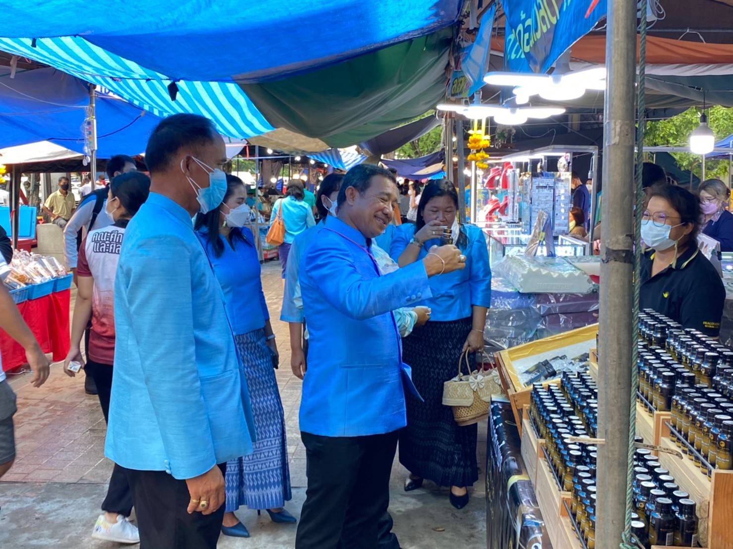 จังหวัดขอนแก่น : เปิดงาน “OTOP CITY IN KHONKAEN” ครั้งที่ 23 ประจำปี 2565 ภายใต้ชื่องาน “OTOP ฟื้นฟูเศรษฐกิจ พิชิต COVID-19”