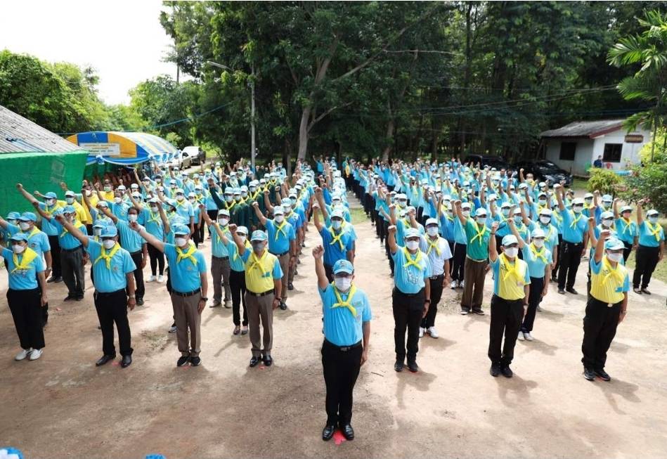 จังหวัดขอนแก่น : จิตอาสาขอนแก่น ร่วมปลูกป่าเพิ่มพื้นที่สีเขียวเฉลิมพระเกียรติ พระบรมราชชนนีพันปีหลวง 12 สิงหาคม 2565