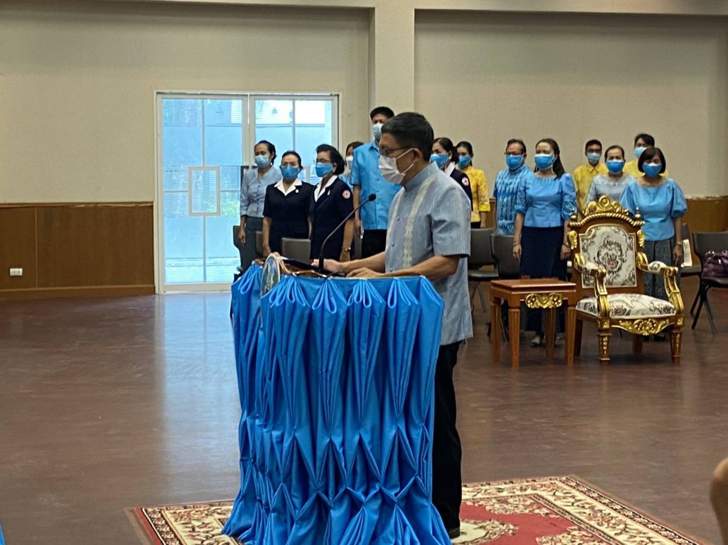 จังหวัดขอนแก่น จัดกิจกรรมบริจาคโลหิต 90 พรรษา 90 ล้านซีซี ถวายราชสดุดี สมเด็จพระนางเจ้าสิริกิติ์ พระบรมราชินีนาถ พระบรมราชชนนี พันปีหลวง เนื่องในโอกาสมหามงคลเฉลิมพระชนมพรรษา 90 พรรษา 12 สิงหาคม 2565