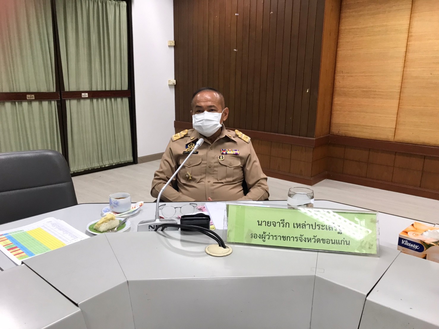 พช. ขอนแก่น : ร่วมการประชุมนายอำเภอ และหัวหน้าส่วนราชการสังกัดกระทรวงมหาดไทย จังหวัดขอนแก่น ครั้งที่ 8/2565 ประจำเดือนสิงหาคม 2565