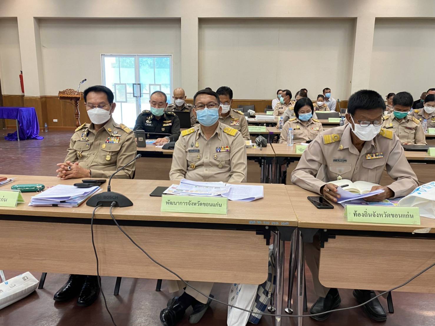 พช. ขอนแก่น : ร่วมการประชุมหัวหน้าส่วนราชการ หัวหน้าหน่วยงานรัฐวิสาหกิจ จังหวัดขอนแก่น ครั้งที่ 8/2565