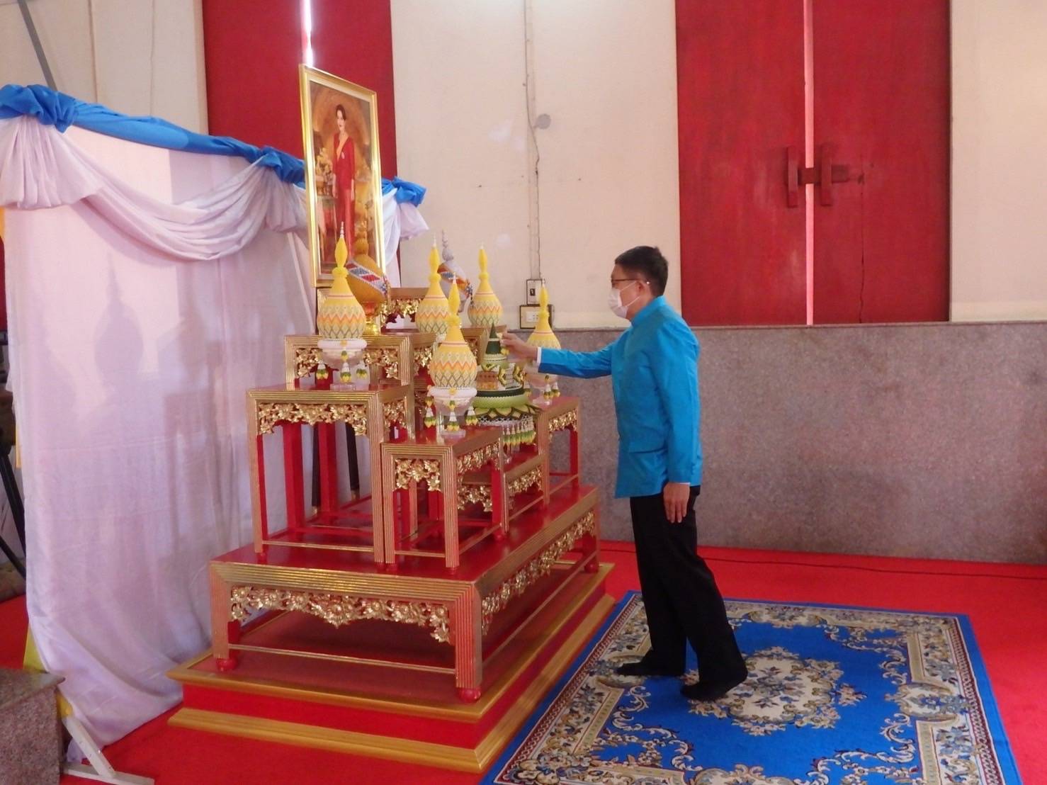 พช.ขอนแก่น : ร่วมพิธีเจริญพระพุทธมนต์ถวายเป็นพระราชกุศลแด่สมเด็จพระนางเจ้าสิริกิติ์ พระบรมราชินีนาถ พระบรมราชชนนีพันปีหลวง เนื่องในโอกาสมหามงคลเฉลิมพระชนมพรรษา 90 พรรษา 12 สิงหาคม 2565