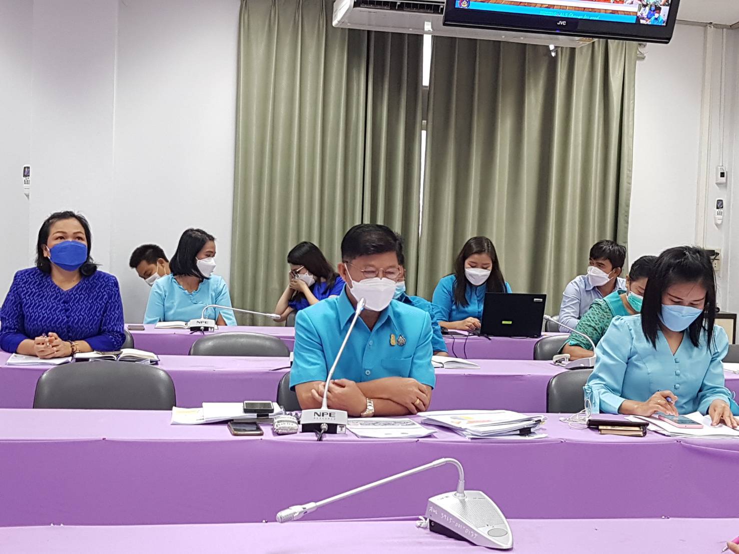 พช. ขอนแก่น : ร่วมประชุมการตรวจติดตามความก้าวหน้าการขับเคลื่อนการพัฒนารูปแบบการเพิ่มประสิทธิภาพการบริหารราชการในจังหวัดให้มีการทำงานที่มีผลสัมฤทธิ์สูง (High Performance Province : HPP) ประจำปีงบประมาณ พ.ศ. 2565