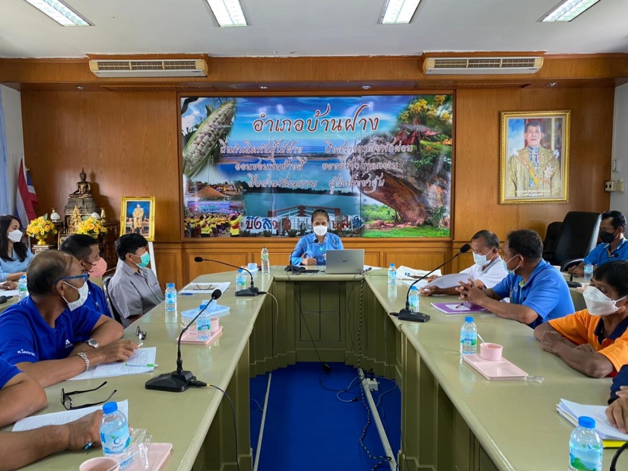 พช. ขอนแก่น : สนับสนุนการดำเนินงานโครงการแก้ไขปัญหาความยากจน (กข.คจ.) เพื่อสร้างความรู้ ความเข้าใจ แนวทางการดำเนินงาน สร้างความตระหนักรู้ให้คณะกรรมการกองทุน กข.คจ. อำเภอบ้านฝาง