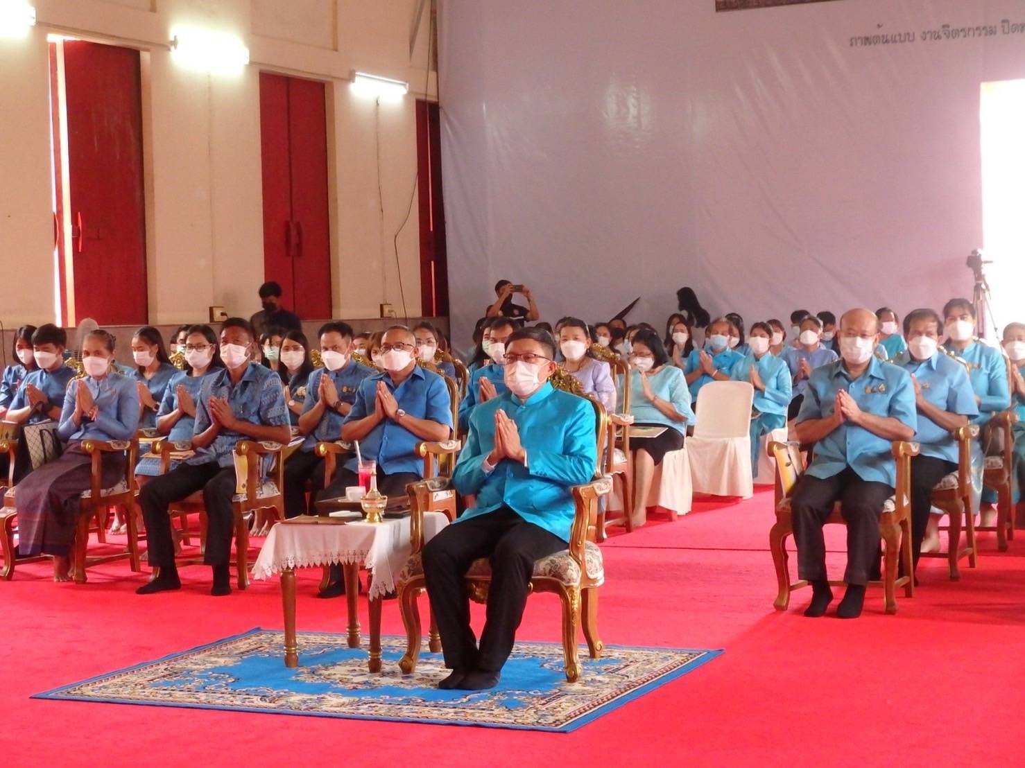 พช.ขอนแก่น : ร่วมพิธีเจริญพระพุทธมนต์ถวายเป็นพระราชกุศลแด่สมเด็จพระนางเจ้าสิริกิติ์ พระบรมราชินีนาถ พระบรมราชชนนีพันปีหลวง เนื่องในโอกาสมหามงคลเฉลิมพระชนมพรรษา 90 พรรษา 12 สิงหาคม 2565