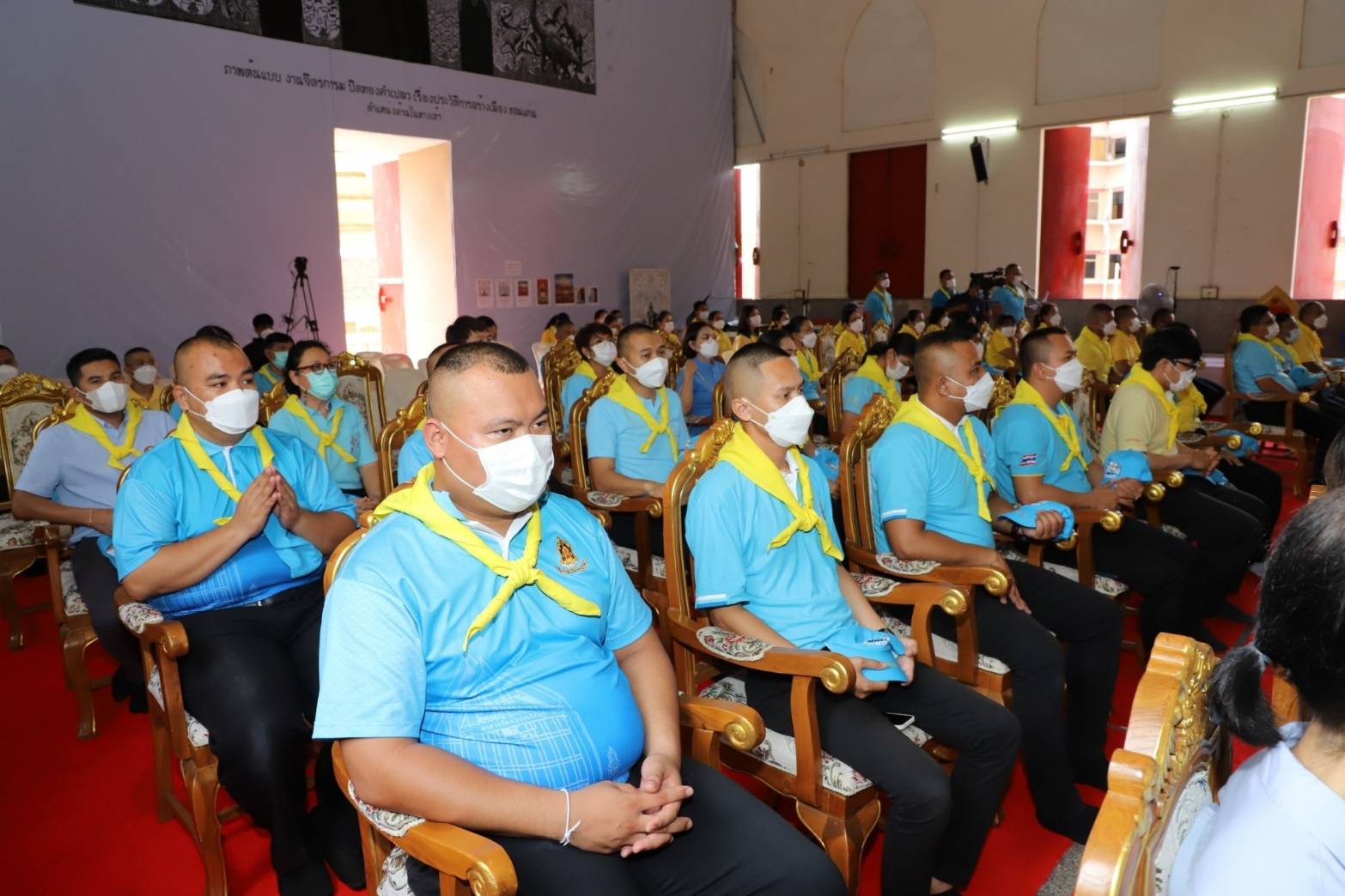 พช.ขอนแก่น : จิตอาสาเราทำความดี ด้วยหัวใจ จัดกิจกรรม Big Cleaning Day วัด ประชา รัฐ สร้างสุข เพื่อเฉลิมพระเกียรติเนื่องในวันเฉลิมพระชนมพรรษา 90 พรรษา สมเด็จพระนางเจ้าสิริกิติ์ พระบรมราชินีนาถ พระบรมราชชนนีพันปีหลวง