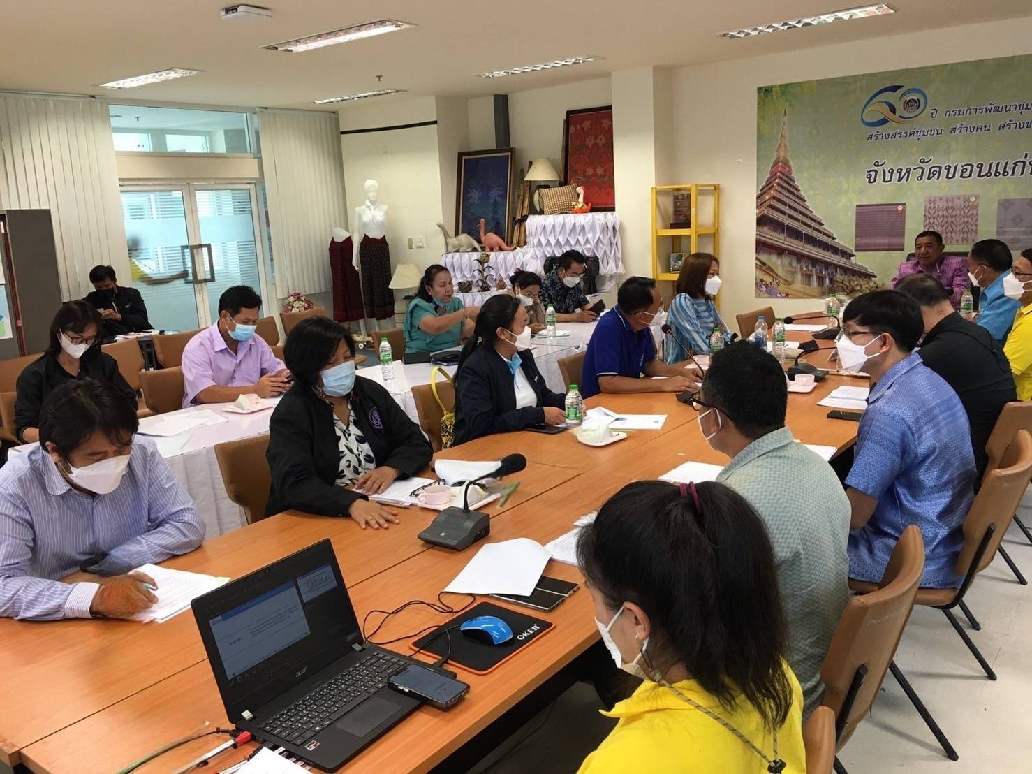 จังหวัดขอนแก่น : ประชุมคณะทำงานด้านการพัฒนาเศรษฐกิจฐานรากและประชารัฐ (E3) ครั้งที่ 2/2565