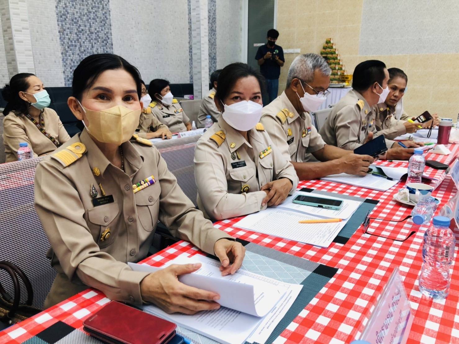 พช.ขอนแก่น : ประชุมผู้บริหารและนักวิชาการพัฒนาชุมชนจังหวัด เพื่อติดตามงานและประสานงานในการขับเคลื่อนงานพัฒนาชุมชน ครั้งที่ 7/2565