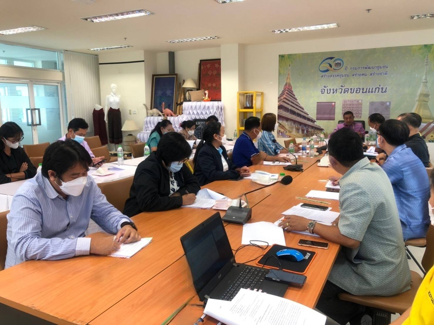 จังหวัดขอนแก่น : ประชุมคณะทำงานด้านการพัฒนาเศรษฐกิจฐานรากและประชารัฐ (E3) ครั้งที่ 2/2565