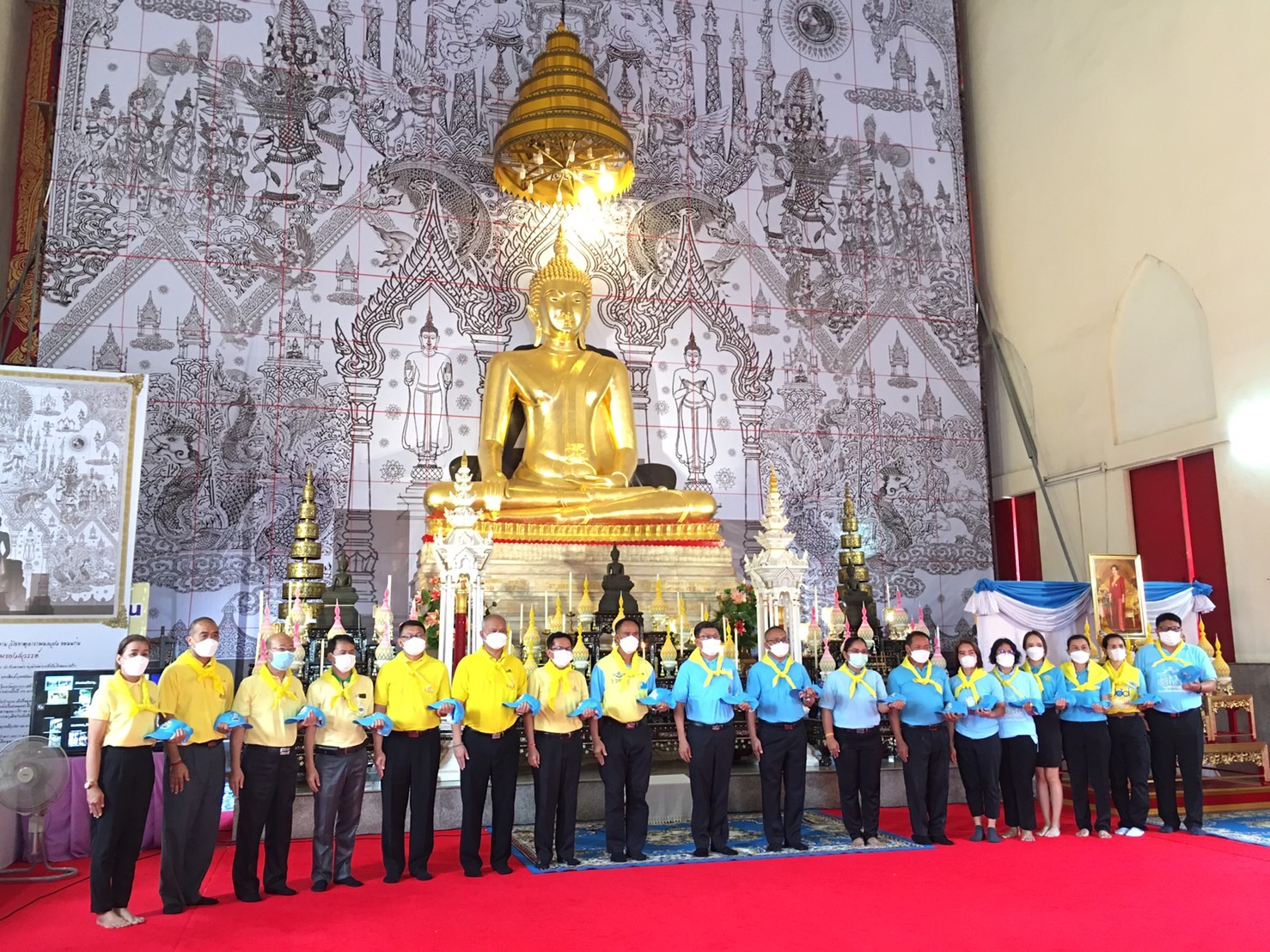 พช.ขอนแก่น : จิตอาสาเราทำความดี ด้วยหัวใจ จัดกิจกรรม Big Cleaning Day วัด ประชา รัฐ สร้างสุข เพื่อเฉลิมพระเกียรติเนื่องในวันเฉลิมพระชนมพรรษา 90 พรรษา สมเด็จพระนางเจ้าสิริกิติ์ พระบรมราชินีนาถ พระบรมราชชนนีพันปีหลวง