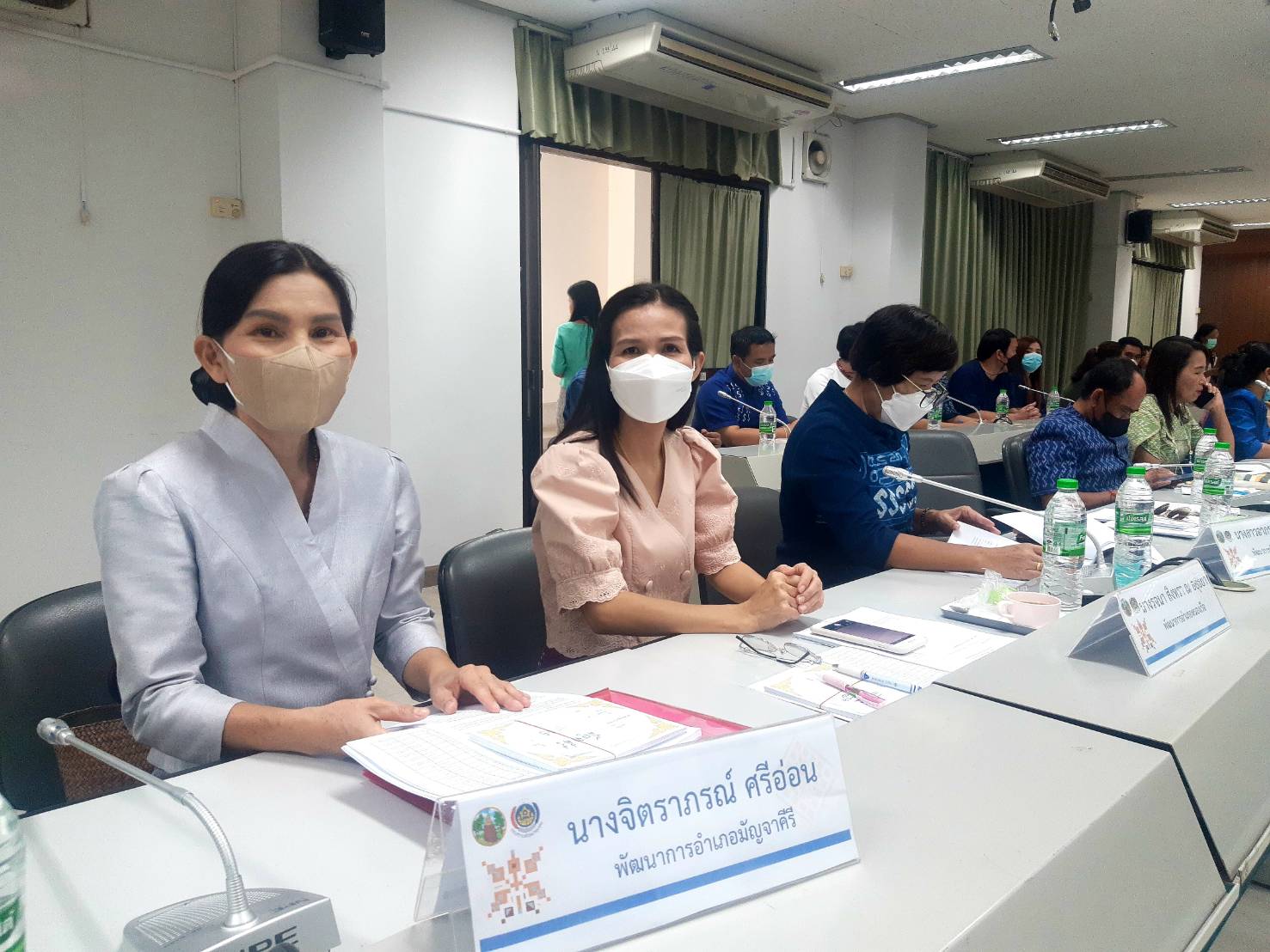 พช.ขอนแก่น : ประชุมผู้บริหารและนักวิชาการพัฒนาชุมชนจังหวัดและอำเภอ เพื่อติดตามงานและประสานงานในการขับเคลื่อนงานพัฒนาชุมชน ครั้งที่ 8/2565