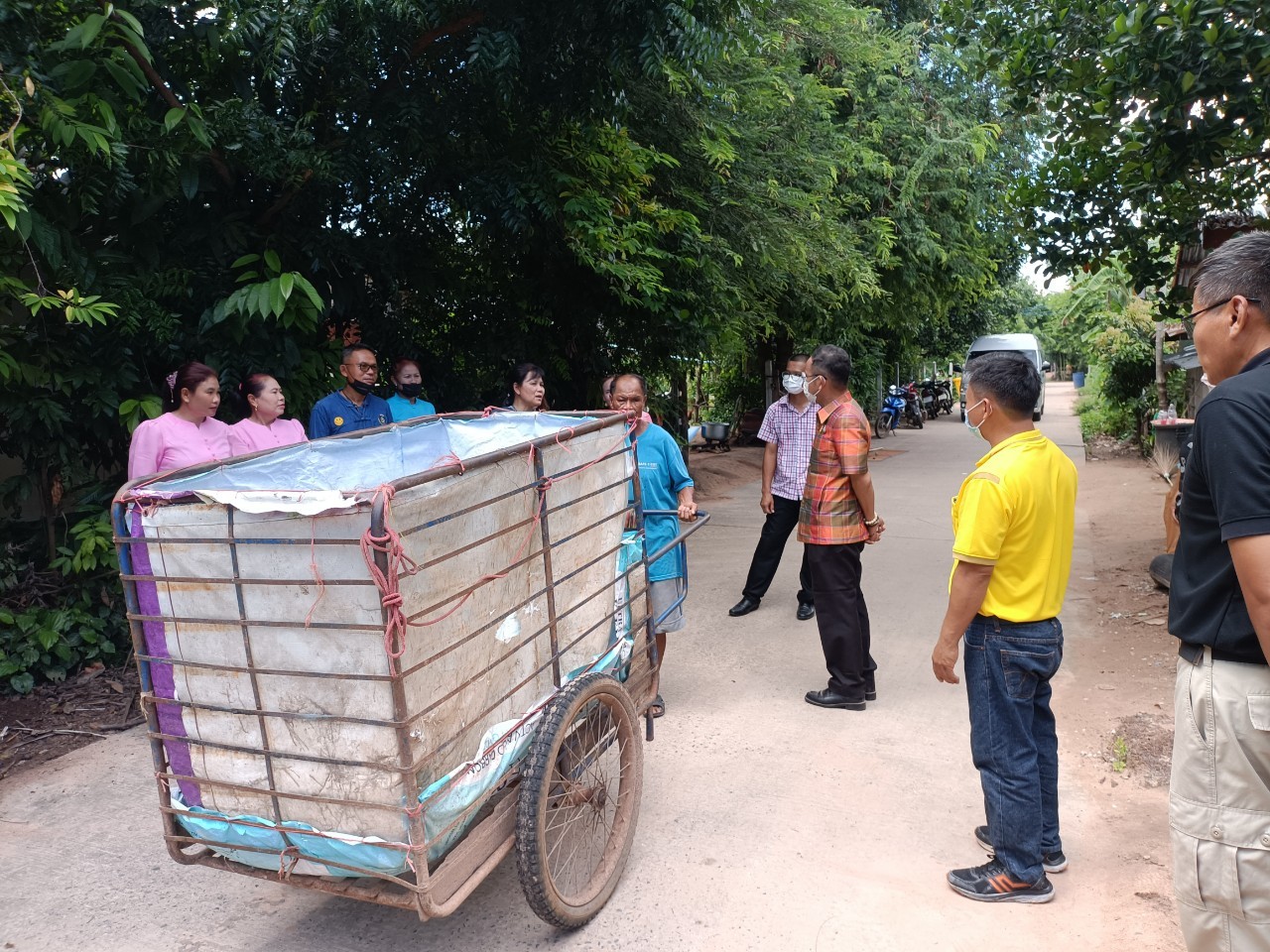 พช.ขอนแก่น : นายวสันต์ ชิงชนะ ผู้ตรวจราชการกรมการพัฒนาชุมชน ตรวจราชการในพื้นที่จังหวัดขอนแก่น วันที่ 2