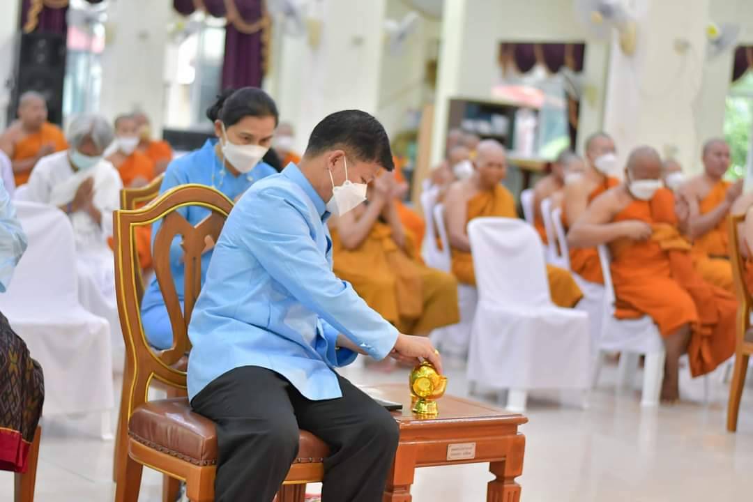 พช. ขอนแก่น : จัดพิธีฟังเทศน์บทพระธรรมเทศนาเฉลิมพระธรรมบารมีใน “อุภินนมัตจรกถา” เฉลิมพระธรรมบารมีสมเด็จพระนางเจ้าสิริกิติ์ พระบรมราชินีนาถ พระบรมราชชนนีพันปีหลวง ทุกวันพระตลอดปี 2565