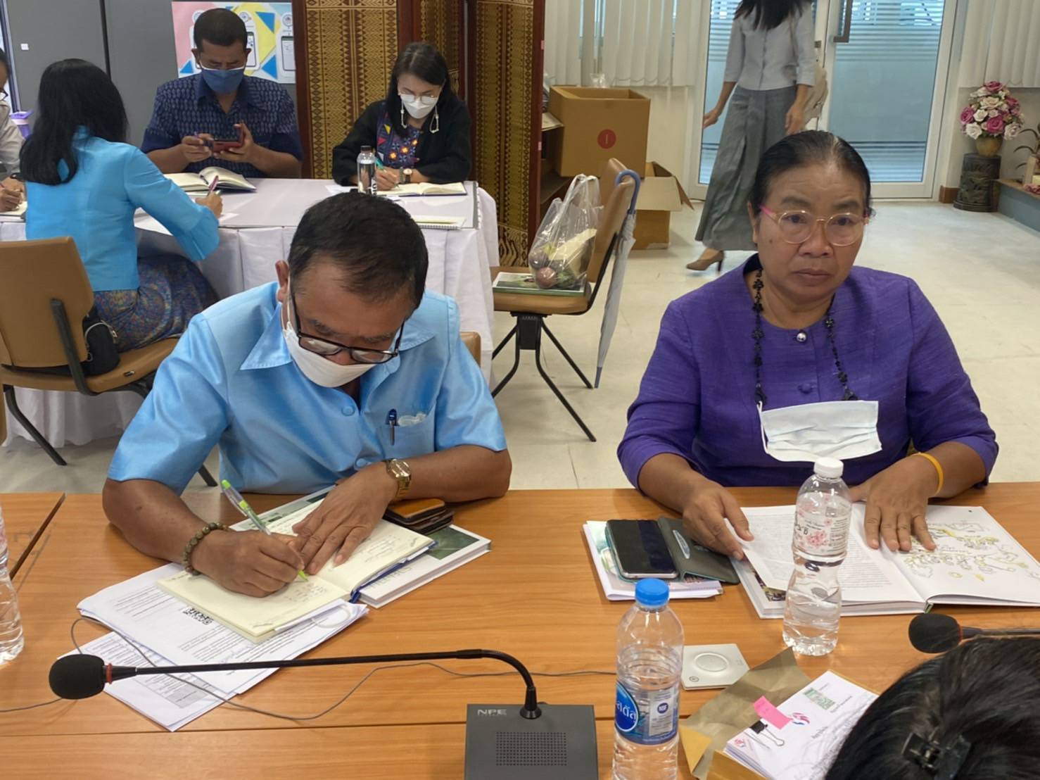 พช.ขอนแก่น : ประชุมการดำเนินโครงการประกวดครัวเรือนต้นแบบ “โคก หนอง นา พัฒนาชุมชน” ระดับจังหวัด ประจำปี 2565