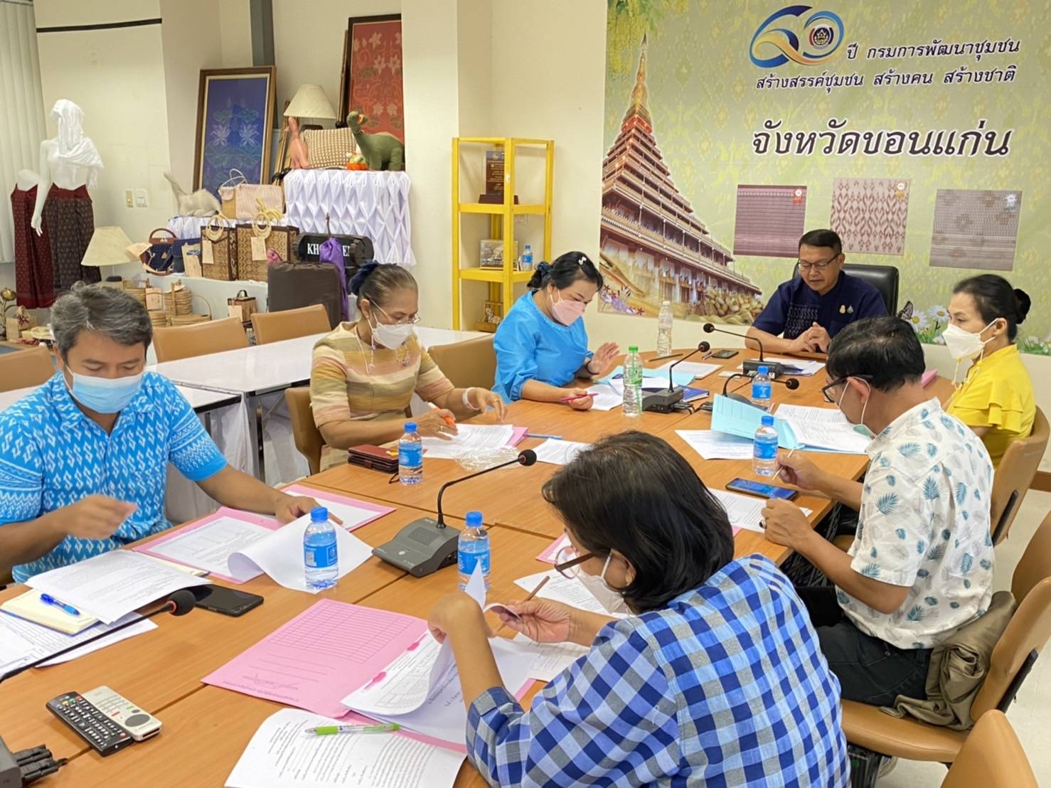 พช.ขอนแก่น: ประชุมคณะกรรมการคัดเลือกอาสาพัฒนา (อสพ.) รุ่นที่ 74 ครั้งที่ 2/2565