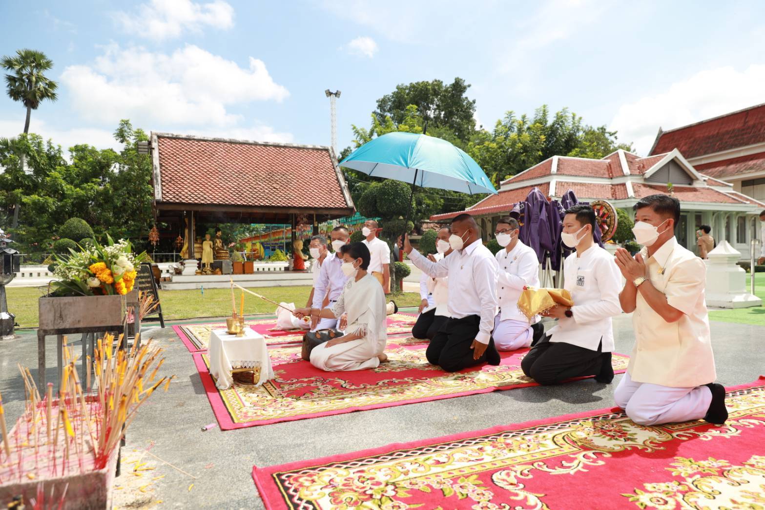 จังหวัดขอนแก่น : ร่วมถวายเทียนพรรษามหามงคลเพื่อแผ่นดิน ปี 2565 ของสมเด็จพระกนิษฐาธิราชเจ้า กรมสมเด็จพระเทพรัตนราชสุดาฯ สยามบรมราชกุมารี