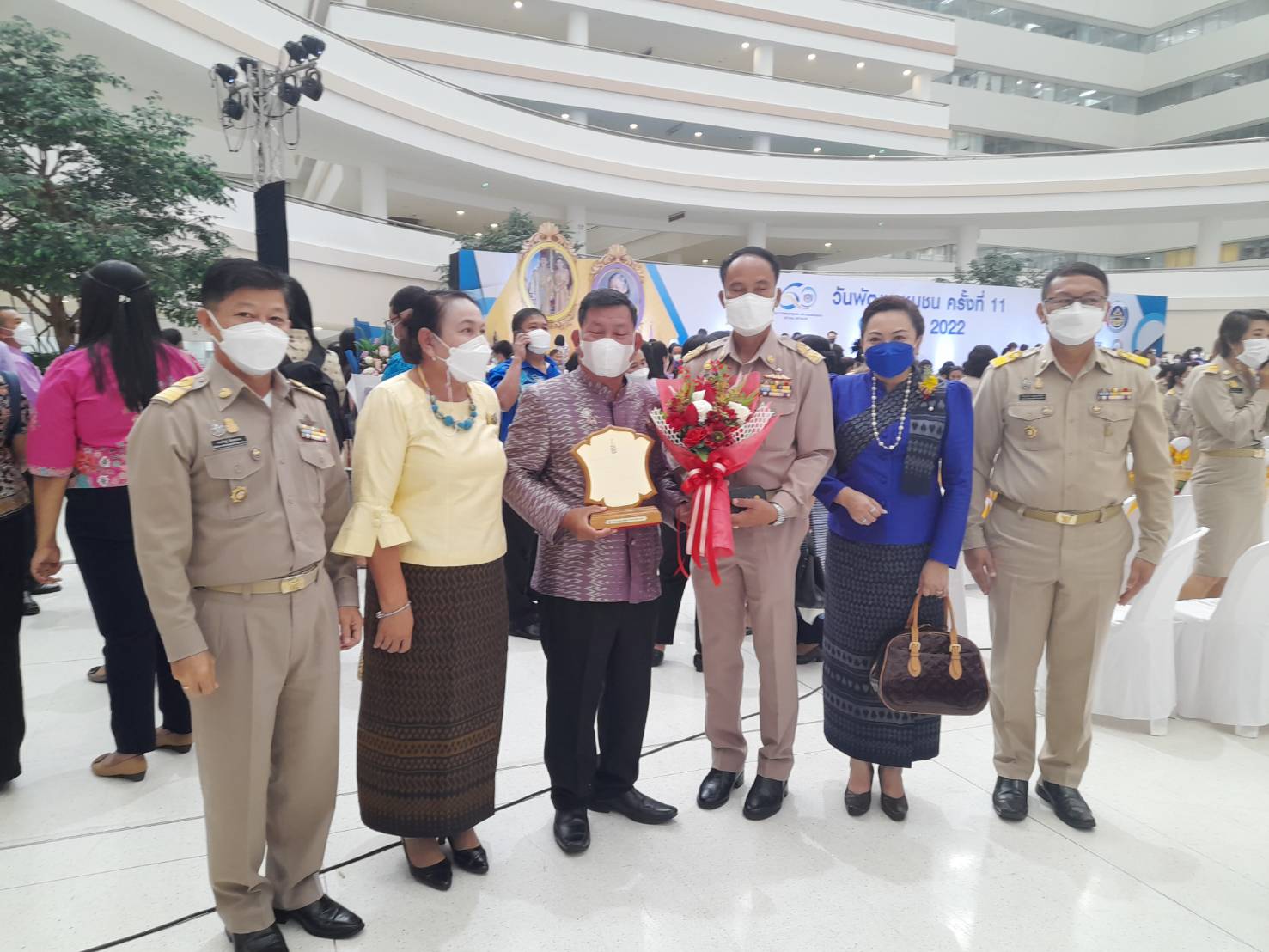 พช. ขอนแก่น : ร่วมงานวันพัฒนาชุมชน ครั้งที่ 11(CD DAY 2022) “กรมการพัฒนาชุมชนก้าวสู่ปีที่ 60 ชูหลักปรัชญาของเศรษฐกิจพอเพียง สร้างแรงบันดาลใจในการขับเคลื่อนชุมชน”