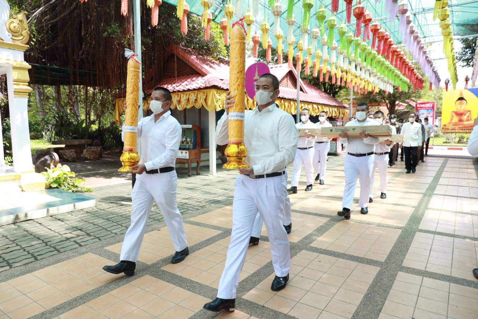 จังหวัดขอนแก่น : ร่วมถวายเทียนพรรษามหามงคลเพื่อแผ่นดิน ปี 2565 ของสมเด็จพระกนิษฐาธิราชเจ้า กรมสมเด็จพระเทพรัตนราชสุดาฯ สยามบรมราชกุมารี
