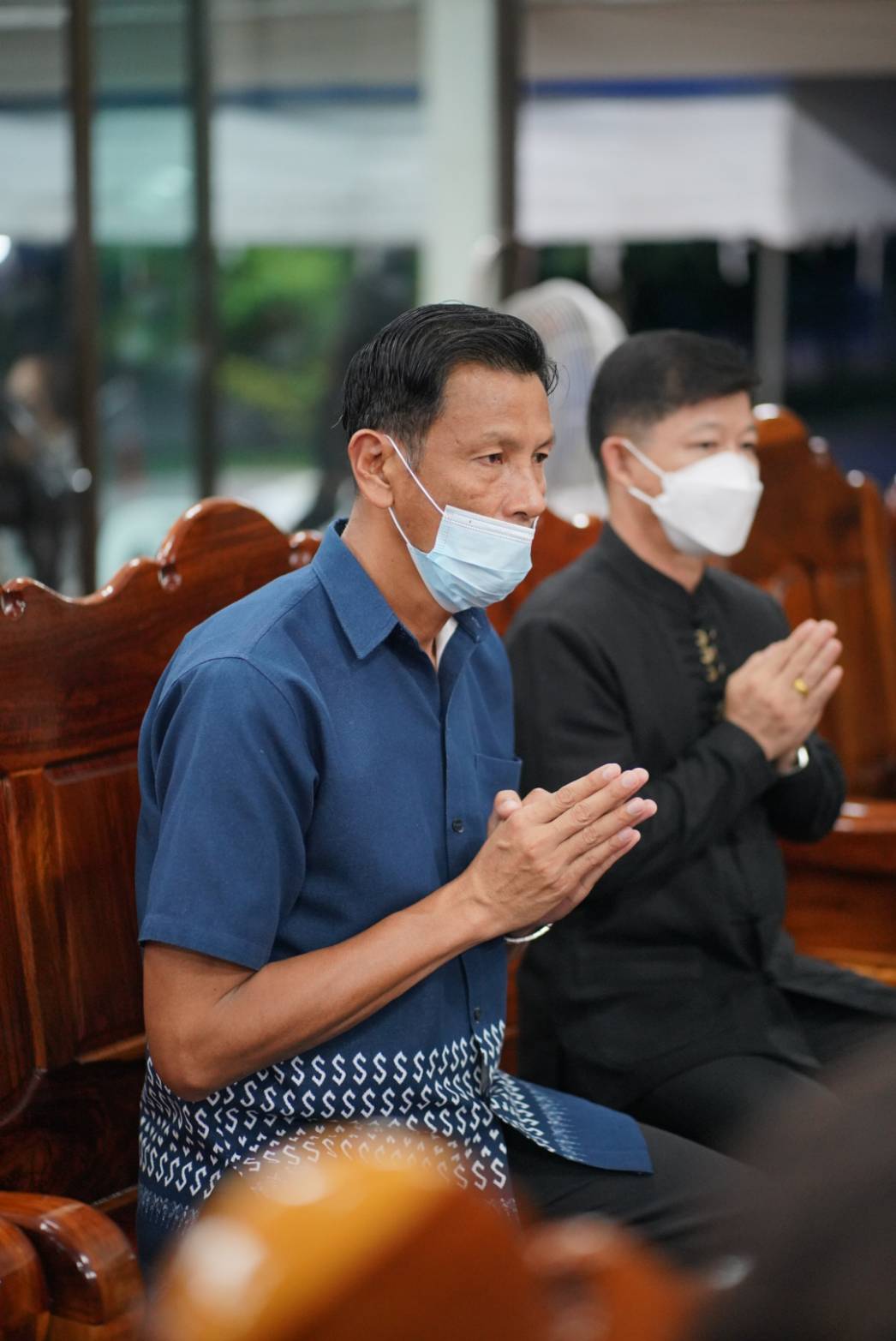 พช.ขอนแก่น : ร่วมเป็นเจ้าภาพสวดพระอภิธรรมศพ คุณสุขุม ขวัญยืน  สามีของนางลาภมณี ขวัญยืน เจ้าพนักงานพัฒนาชุมชนชำนาญงาน  สำนักงานพัฒนาชุมชนอำเภอเมืองขอนแก่น