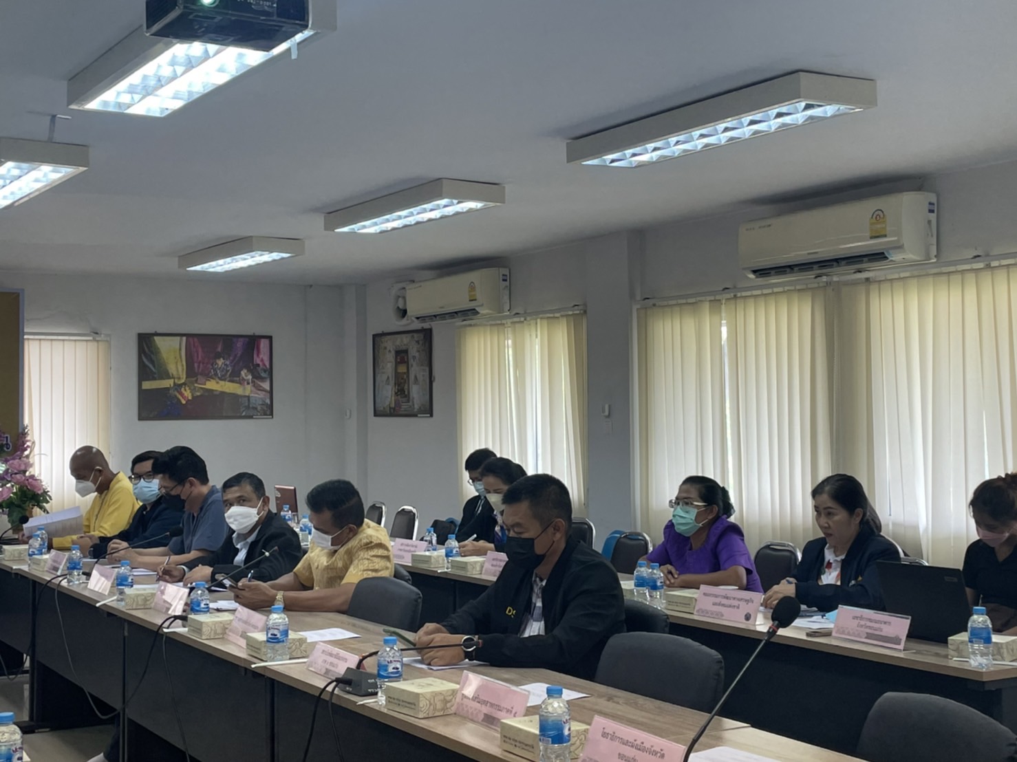 พช.ขอนแก่น : ร่วมประชุมคณะกรรมการร่วมภาครัฐและเอกชนเพื่อพัฒนาและแก้ไขปัญหาทางเศรษฐกิจจังหวัดขอนแก่น (กรอ.จังหวัดขอนแก่น) ครั้งที่ 3/ ประจำปีงบประมาณ พ.ศ. 2565