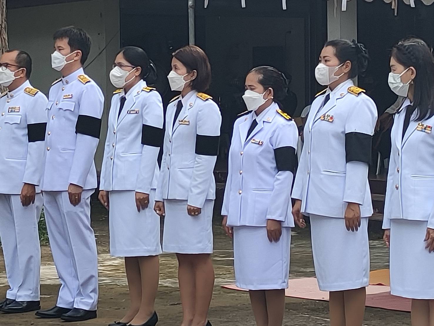 พช.ขอนแก่น : ร่วมงานพิธีพระราชทานเพลิงศพ คุณสุขุม ขวัญยืน สามีของนางลาภมณี ขวัญยืน เจ้าพนักงานพัฒนาชุมชนชำนาญงาน สำนักงานพัฒนาชุมชนอำเภอเมืองขอนแก่น