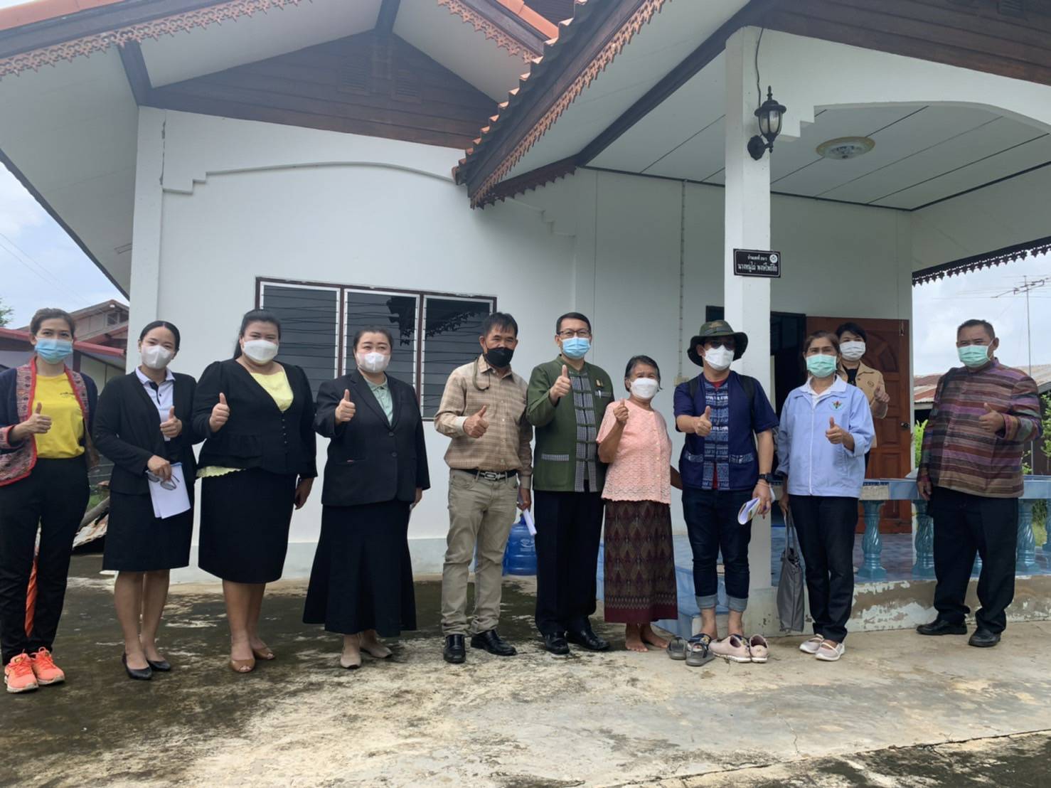 พช.ขอนแก่น : ร่วมตรวจประเมินมาตรฐานโฮมสเตย์ไทย ประจำปีงบประมาณ พ.ศ.2565 อำเภอชนบท จังหวัดขอนแก่น