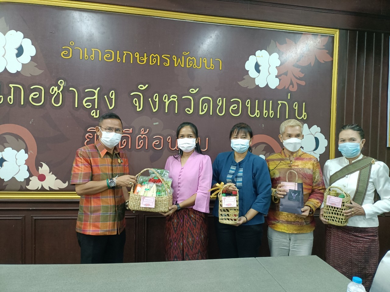 พช.ขอนแก่น : นายวสันต์ ชิงชนะ ผู้ตรวจราชการกรมการพัฒนาชุมชน ตรวจราชการในพื้นที่จังหวัดขอนแก่น วันที่ 2
