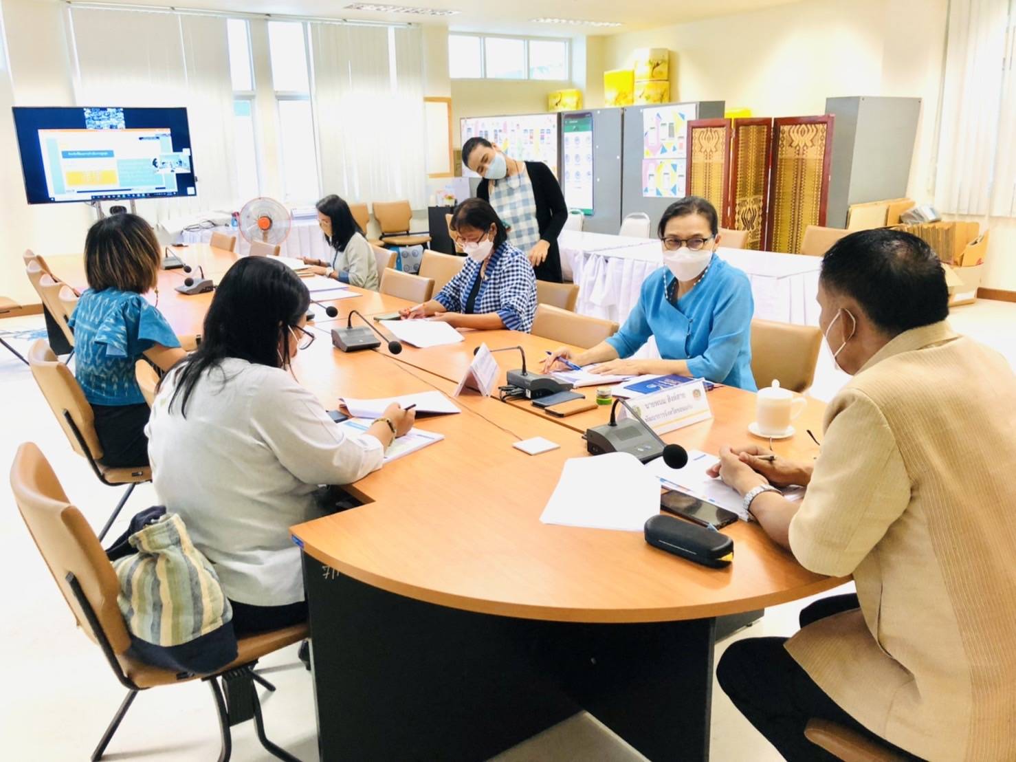 พช.ขอนแก่น : ร่วมประชุมกรมการพัฒนาชุมชน ครั้งที่ 9/2565 ผ่านระบบวีดิทัศน์ทางไกล (Video Conference)