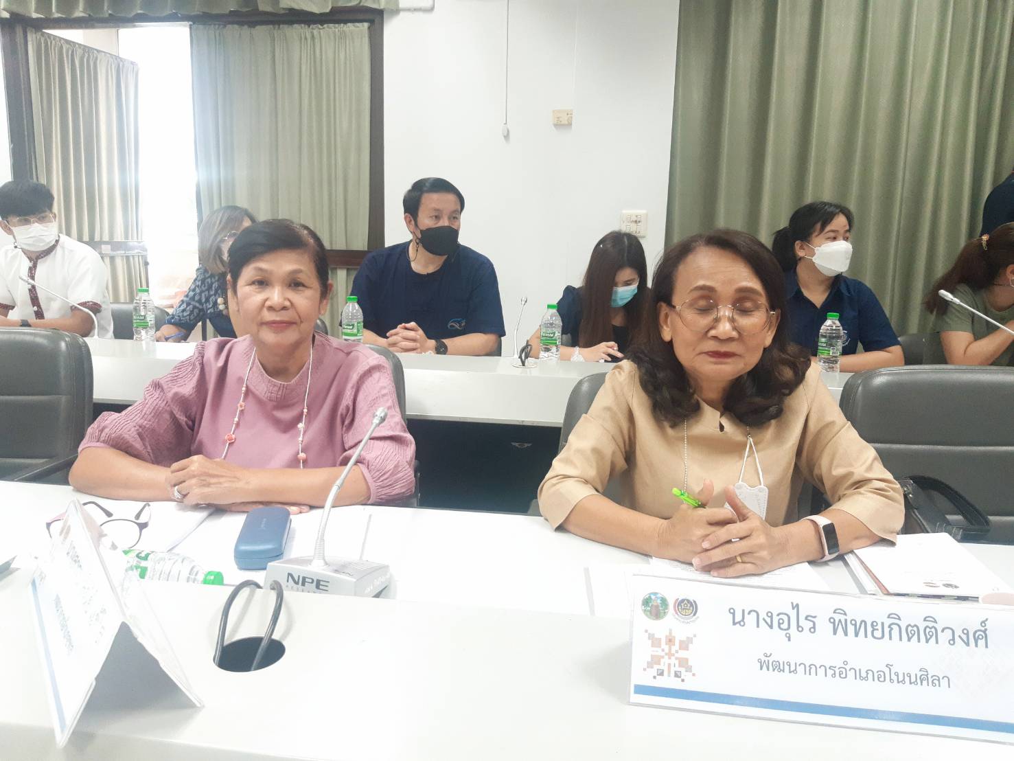 พช.ขอนแก่น : ประชุมผู้บริหารและนักวิชาการพัฒนาชุมชนจังหวัดและอำเภอ เพื่อติดตามงานและประสานงานในการขับเคลื่อนงานพัฒนาชุมชน ครั้งที่ 8/2565