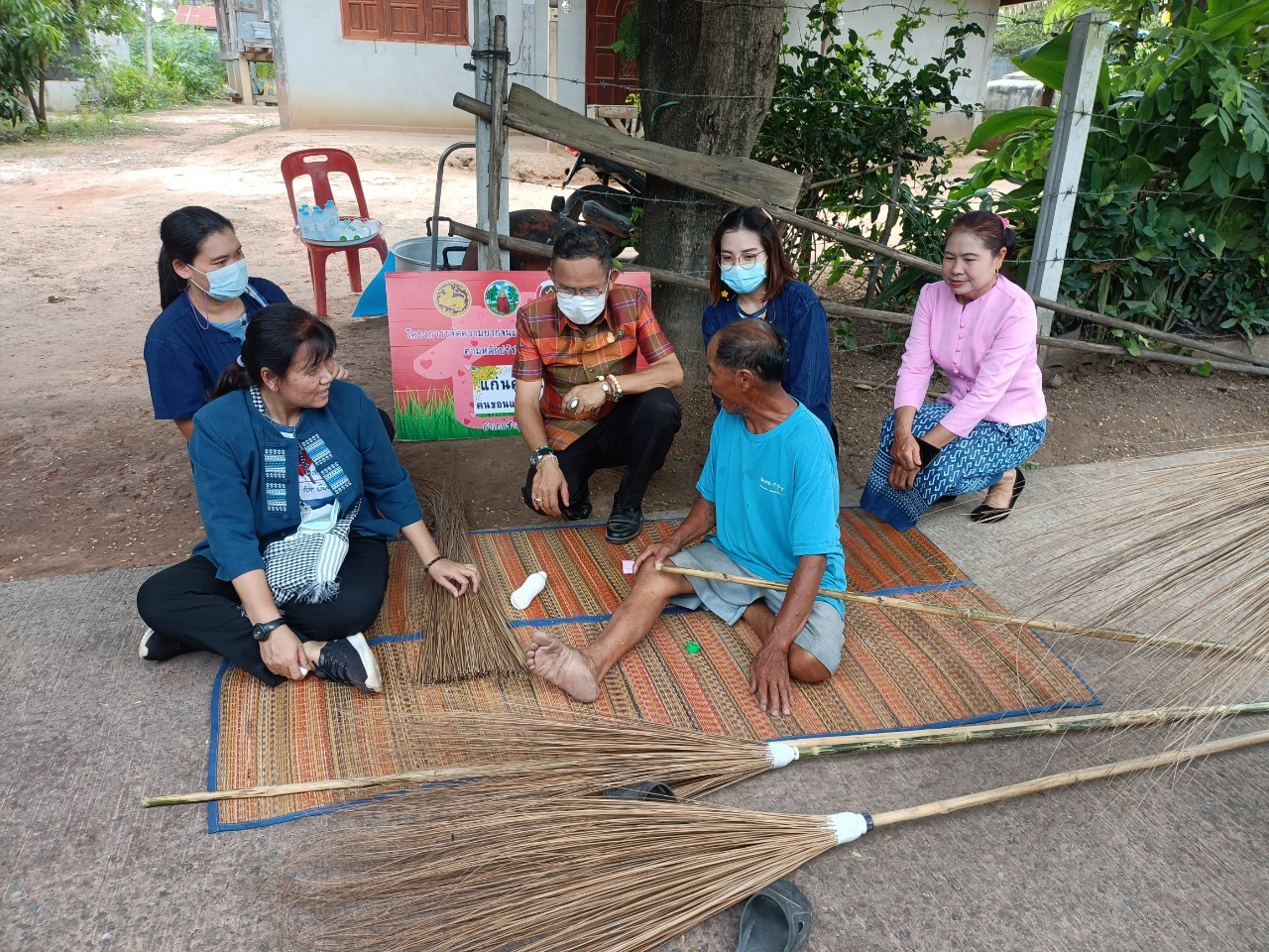พช.ขอนแก่น : นายวสันต์ ชิงชนะ ผู้ตรวจราชการกรมการพัฒนาชุมชน ตรวจราชการในพื้นที่จังหวัดขอนแก่น วันที่ 2