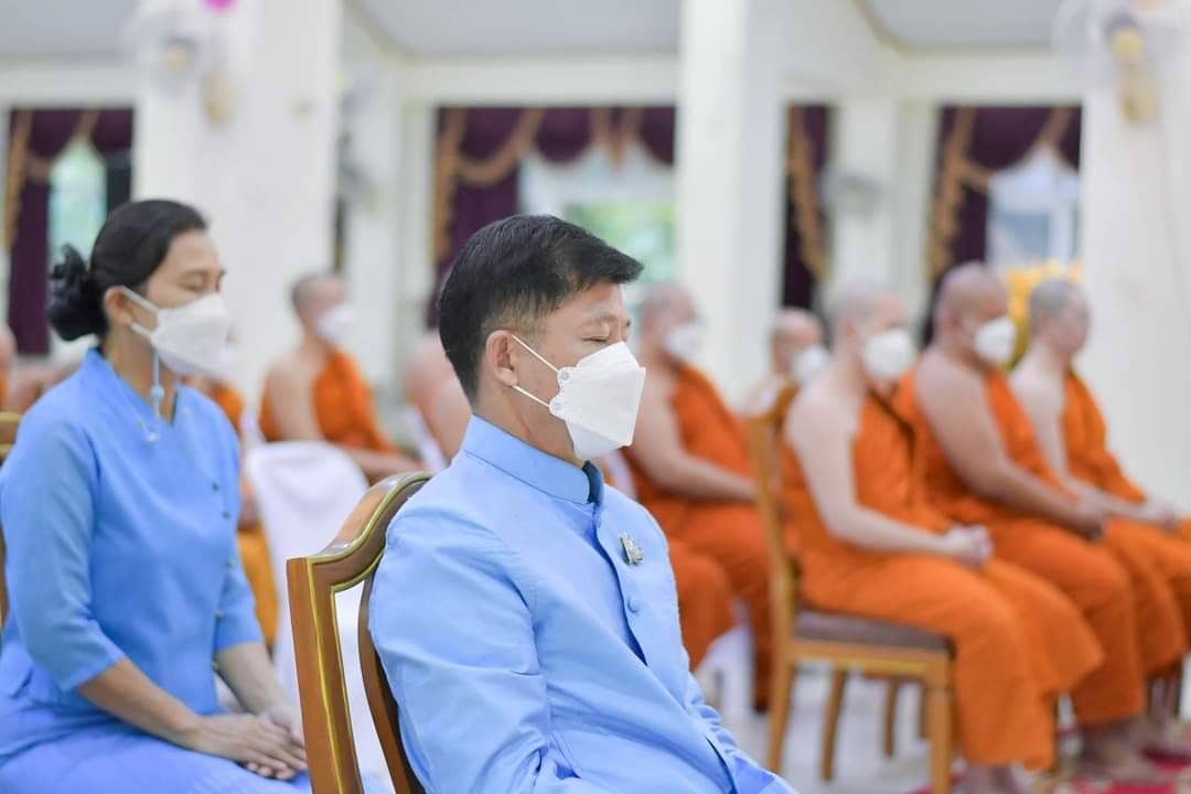 พช. ขอนแก่น : จัดพิธีฟังเทศน์บทพระธรรมเทศนาเฉลิมพระธรรมบารมีใน “อุภินนมัตจรกถา” เฉลิมพระธรรมบารมีสมเด็จพระนางเจ้าสิริกิติ์ พระบรมราชินีนาถ พระบรมราชชนนีพันปีหลวง ทุกวันพระตลอดปี 2565