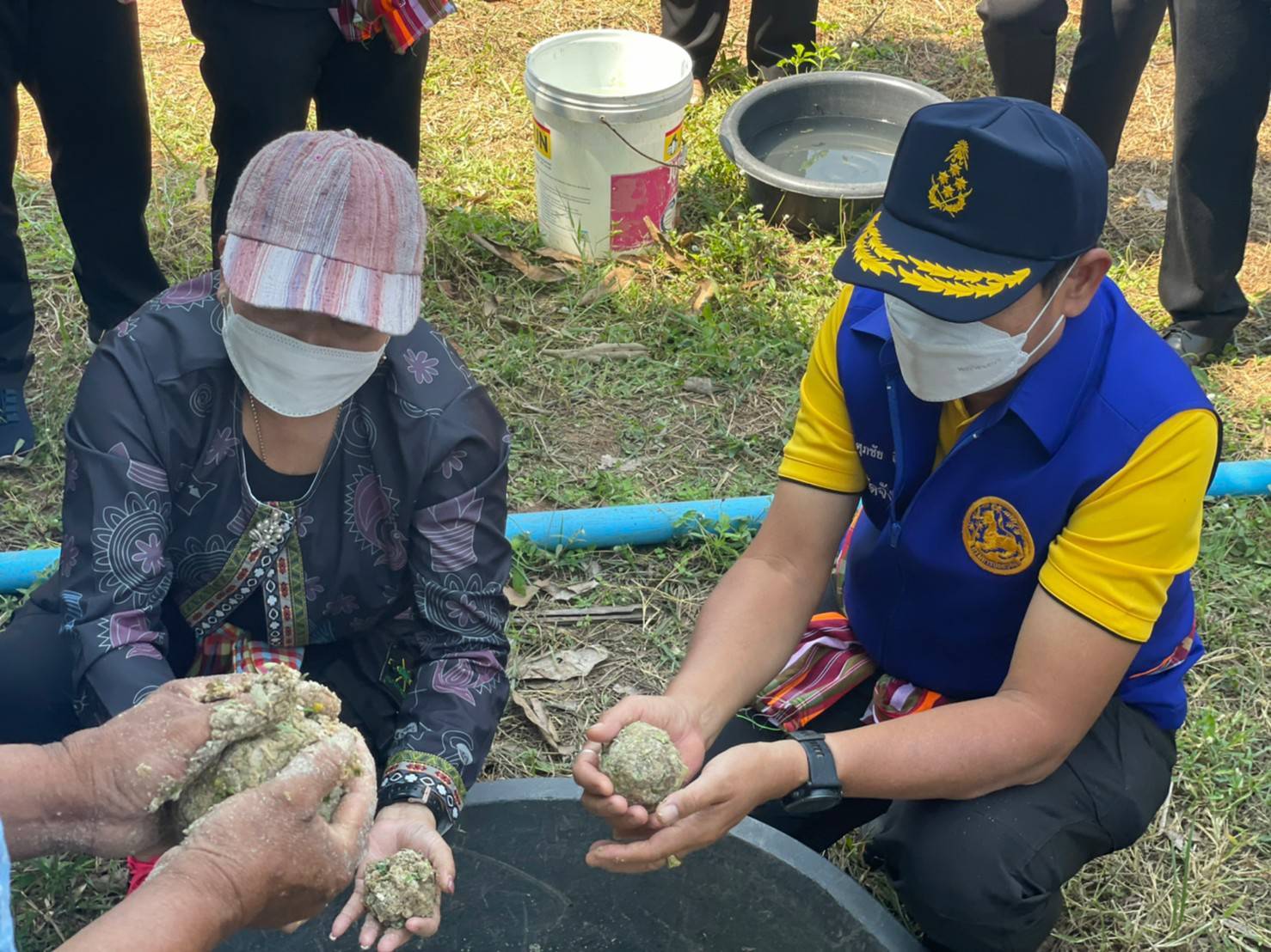 จังหวัดขอนแก่น : ลงพื้นที่ประกวดศูนย์เรียนรู้ครัวเรือนต้นแบบ “โคก หนอง นา พัฒนาชุมชน” ระดับจังหวัด ประจำปี 2565 พื้นที่อำเภอโคกโพธิ์ไชย และอำเภอบ้านไผ่