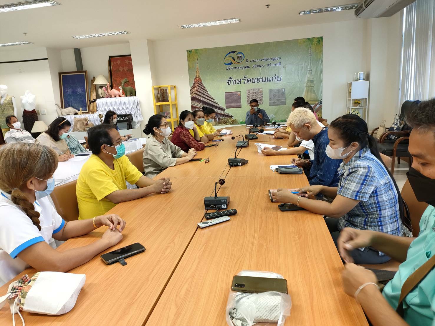 พช.ขอนแก่น : ประชุมคณะกรรมการเครือข่าย OTOP  จังหวัดขอนแก่น เตรียมความพร้อมจัดงาน OTOP CITY IN KHONKAEN ครั้งที่ 24