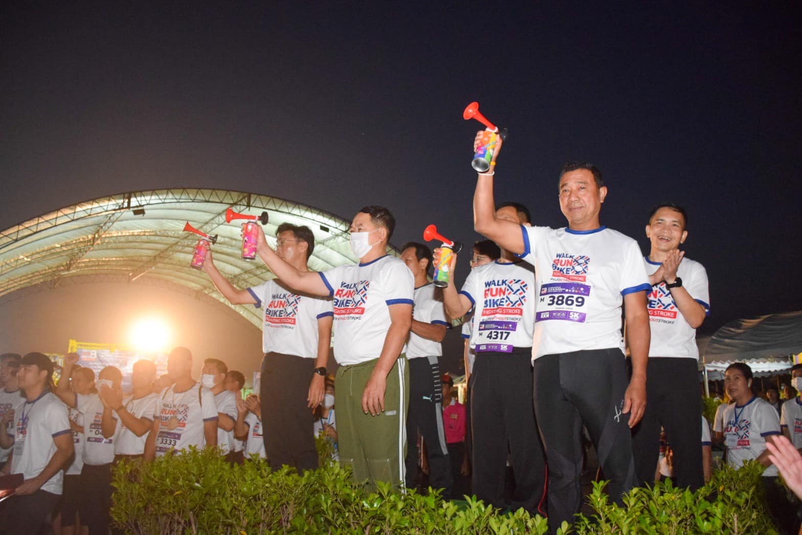 พช.ขอนแก่น : ร่วมกิจกรรมโครงการแสงนำใจไทยทั้งชาติ เดิน วิ่ง ปั่นป้องกันอัมพาต ครั้งที่ 8 เฉลิมพระเกียรติ