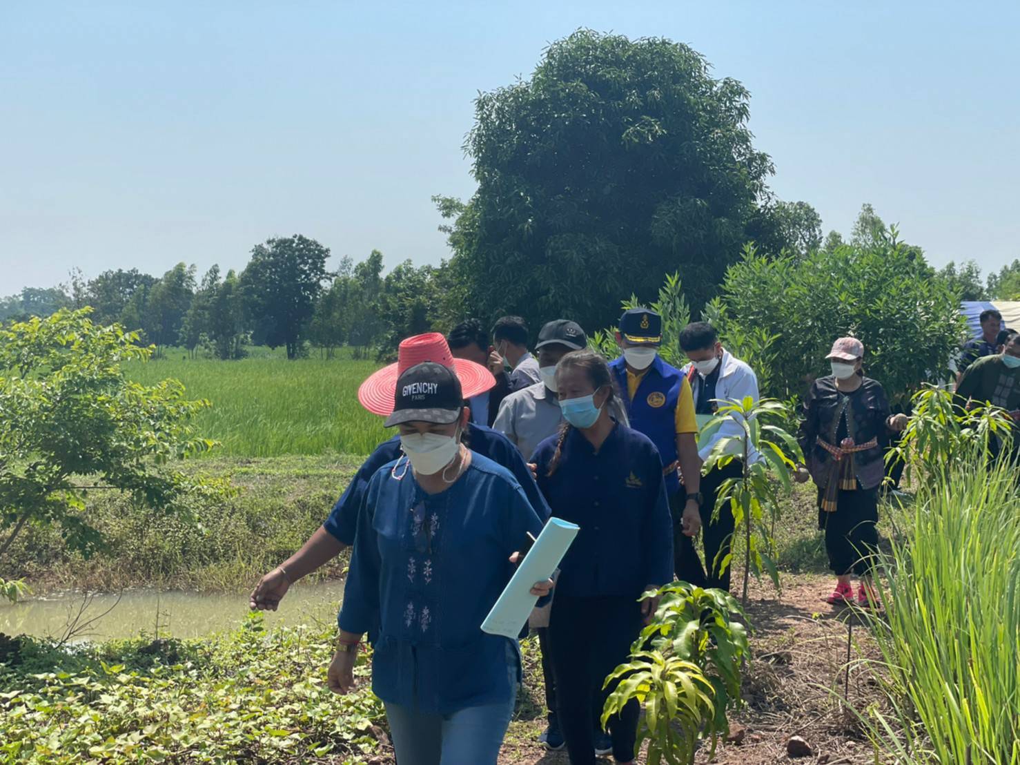 จังหวัดขอนแก่น : ลงพื้นที่ประกวดศูนย์เรียนรู้ครัวเรือนต้นแบบ “โคก หนอง นา พัฒนาชุมชน” ระดับจังหวัด ประจำปี 2565 พื้นที่อำเภอโคกโพธิ์ไชย และอำเภอบ้านไผ่
