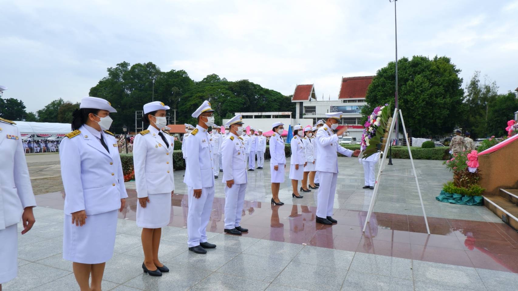 พช. ขอนแก่น: ร่วมพิธีน้อมรำลึกเนื่องในวันคล้ายวันสวรรคตพระบาทสมเด็จพระจุลจอมเกล้าเจ้าอยู่หัว 23 ตุลาคม 2565