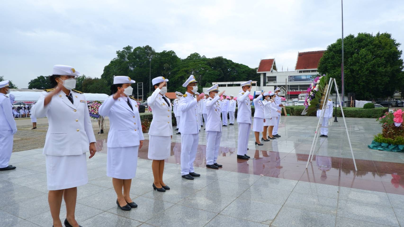พช. ขอนแก่น: ร่วมพิธีน้อมรำลึกเนื่องในวันคล้ายวันสวรรคตพระบาทสมเด็จพระจุลจอมเกล้าเจ้าอยู่หัว 23 ตุลาคม 2565