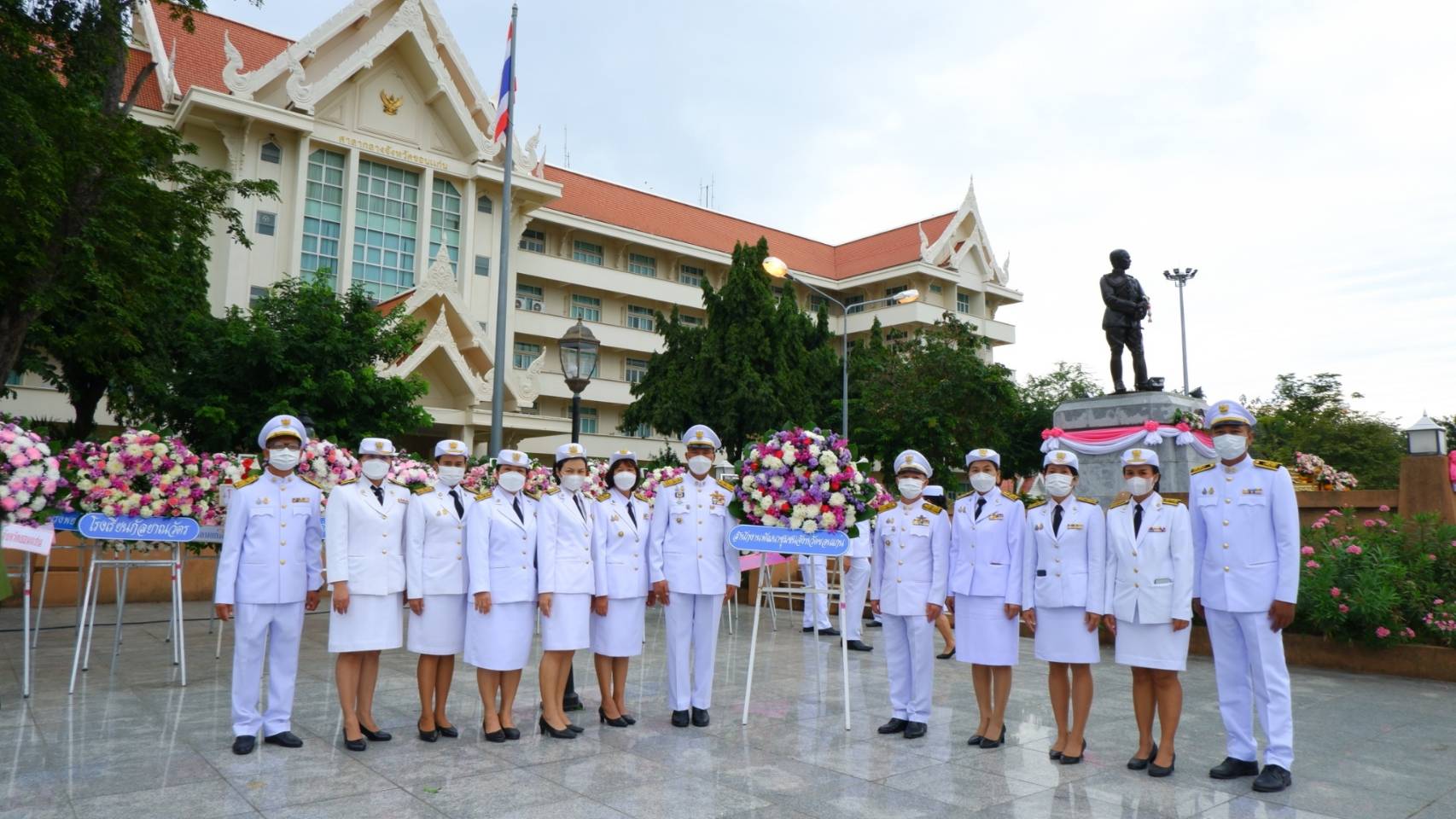 พช. ขอนแก่น: ร่วมพิธีน้อมรำลึกเนื่องในวันคล้ายวันสวรรคตพระบาทสมเด็จพระจุลจอมเกล้าเจ้าอยู่หัว 23 ตุลาคม 2565