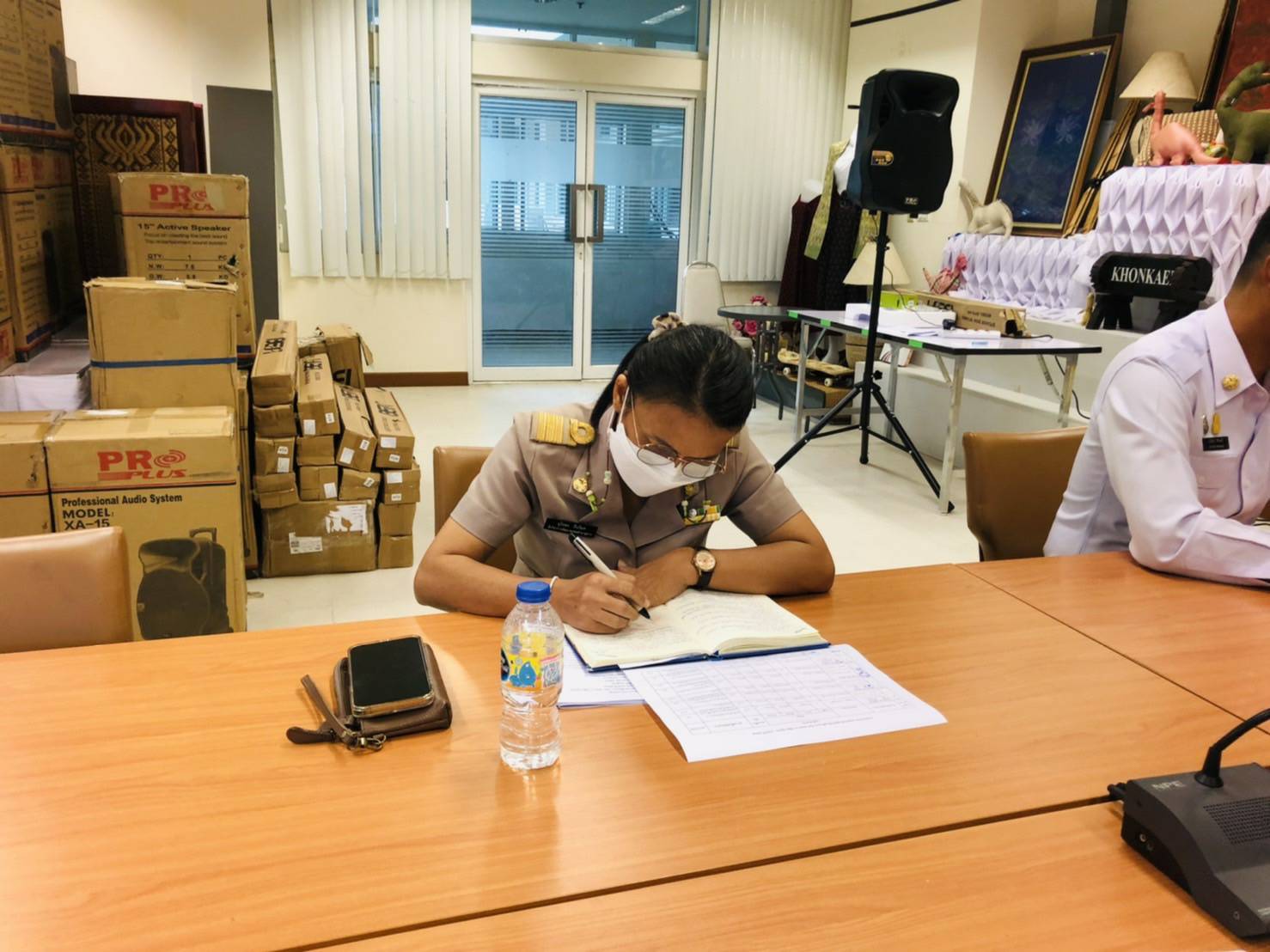 พช.ขอนแก่น : กลุ่มงานส่งเสริมการพัฒนาชุมชน  ประชุมทีมงานขานรับนโยบายผู้บริหารทำงานเชิงรุก