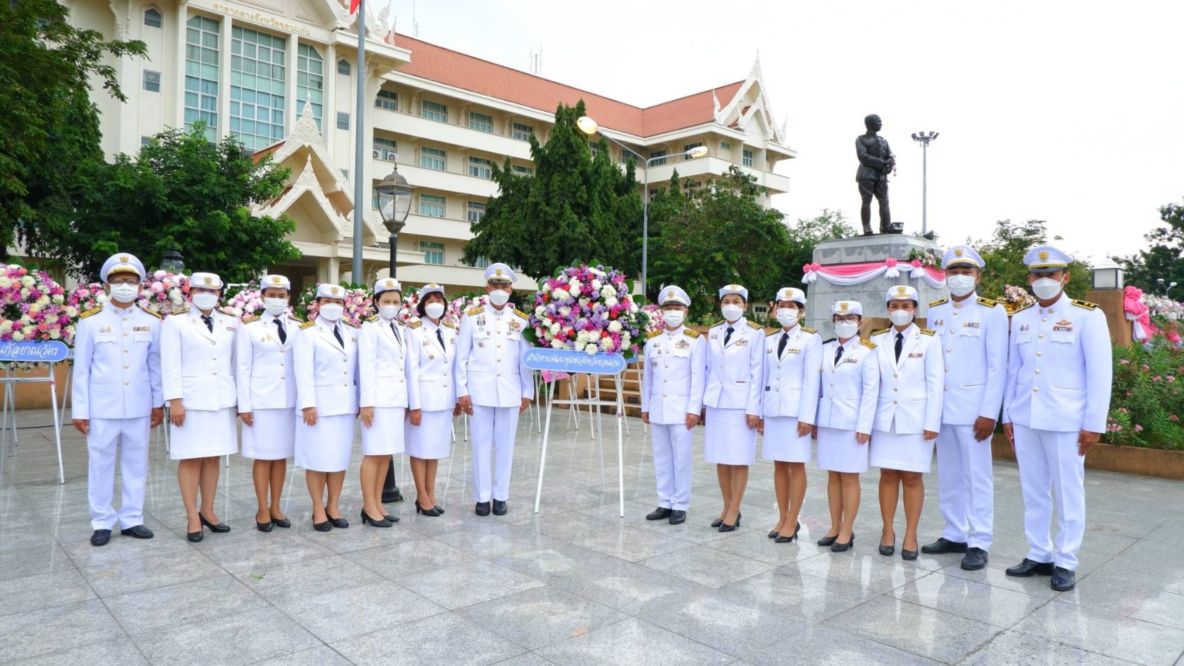 พช. ขอนแก่น: ร่วมพิธีน้อมรำลึกเนื่องในวันคล้ายวันสวรรคตพระบาทสมเด็จพระจุลจอมเกล้าเจ้าอยู่หัว 23 ตุลาคม 2565
