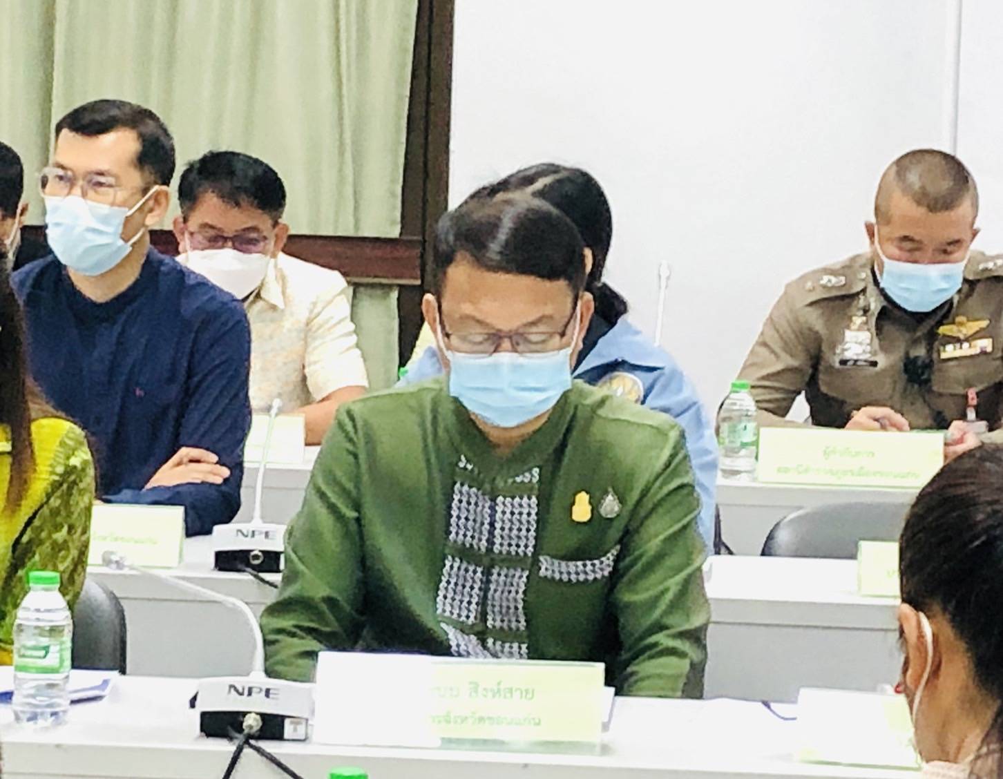 พช.ขอนแก่น : ร่วมประชุมเตรียมความพร้อมการจัดงานเทศกาลไหมนานาชาติ ประเพณีผูกเสี่ยวและงานกาชาดจังหวัดขอนแก่น ประจำปี 2565