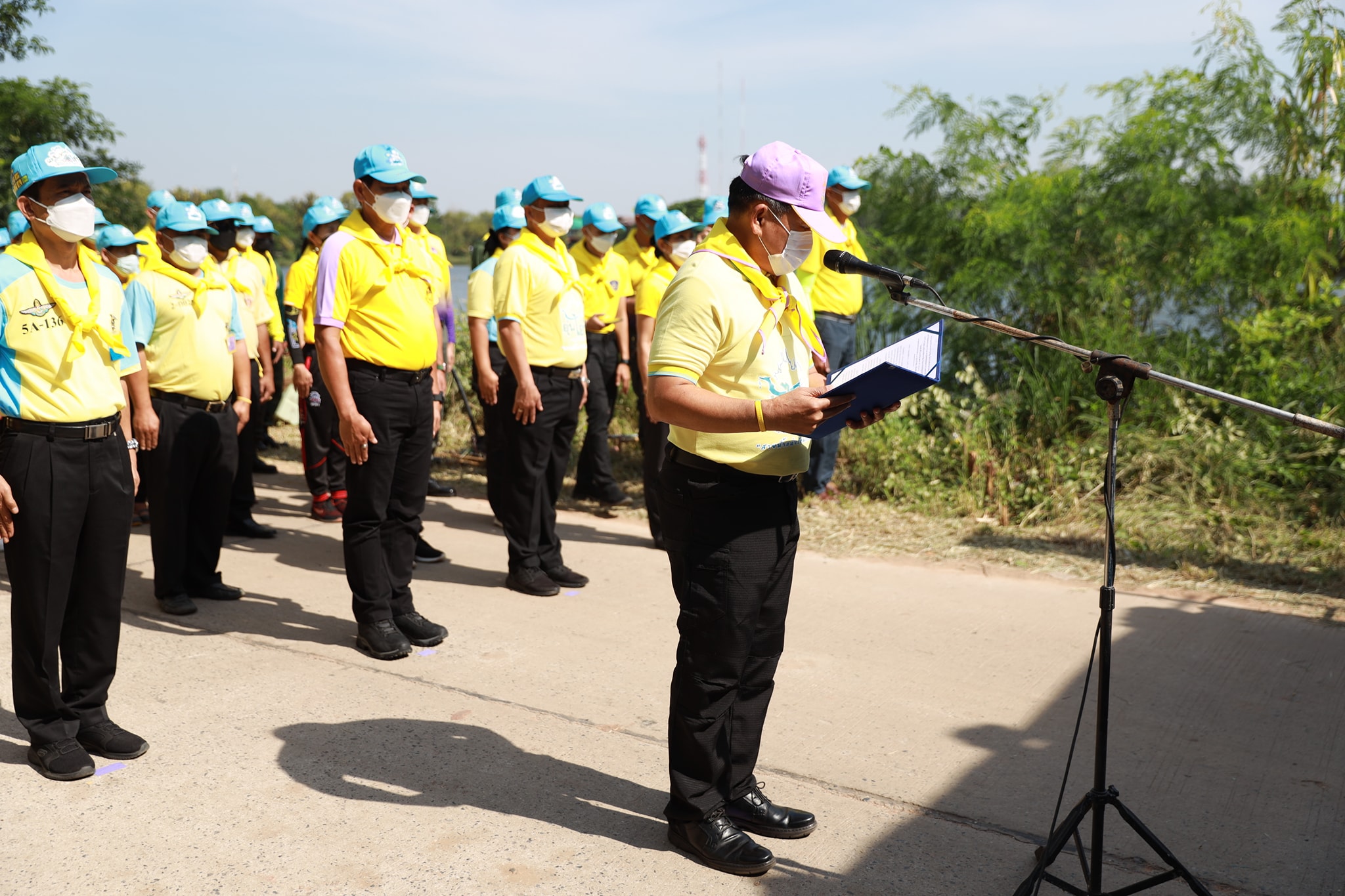 พช. ขอนแก่น : ร่วมกิจกรรมจิตอาสาพัฒนาเนื่องในวันคล้ายวันสวรรคตพระบาทสมเด็จพระบรมชนกาธิเบศร มหาภูมิพลอดุลยเดชมหาราช บรมนาถบพิตร  ประจำปี พ.ศ. 2565