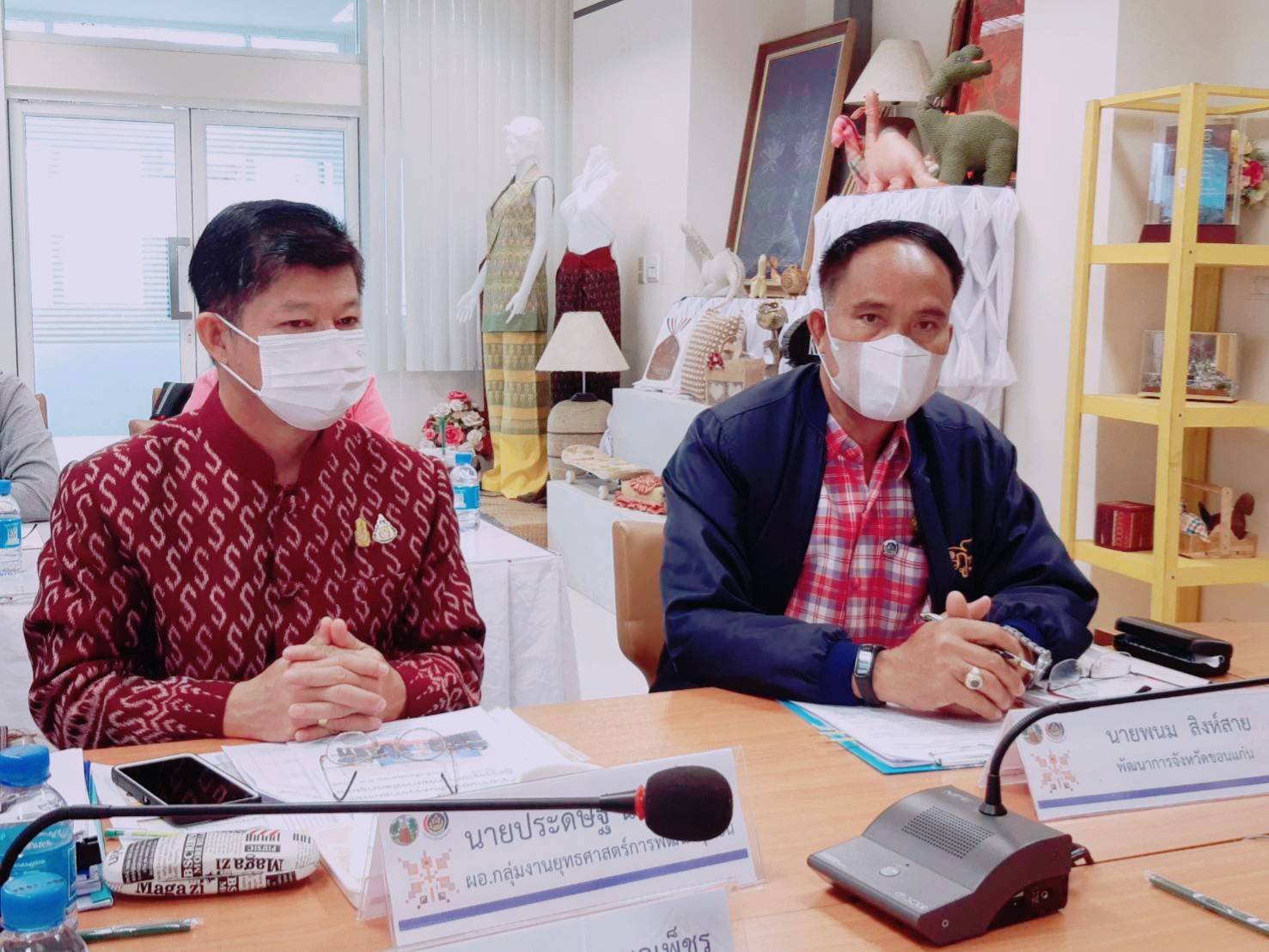 พช.ขอนแก่น : นายวสันต์  ชิงชนะ ผู้ตรวจราชการกรมการพัฒนาชุมชน ลงพื้นที่จังหวัดขอนแก่น ตรวจติดตามการดำเนินงานกิจกรรม/โครงการตามแผนปฏิบัติราชการกรมการพัฒนาชุมชน ประจำปีงบประมาณ พ.ศ. 2566 และประเด็นตรวจราชการเดือนตุลาคม 2565