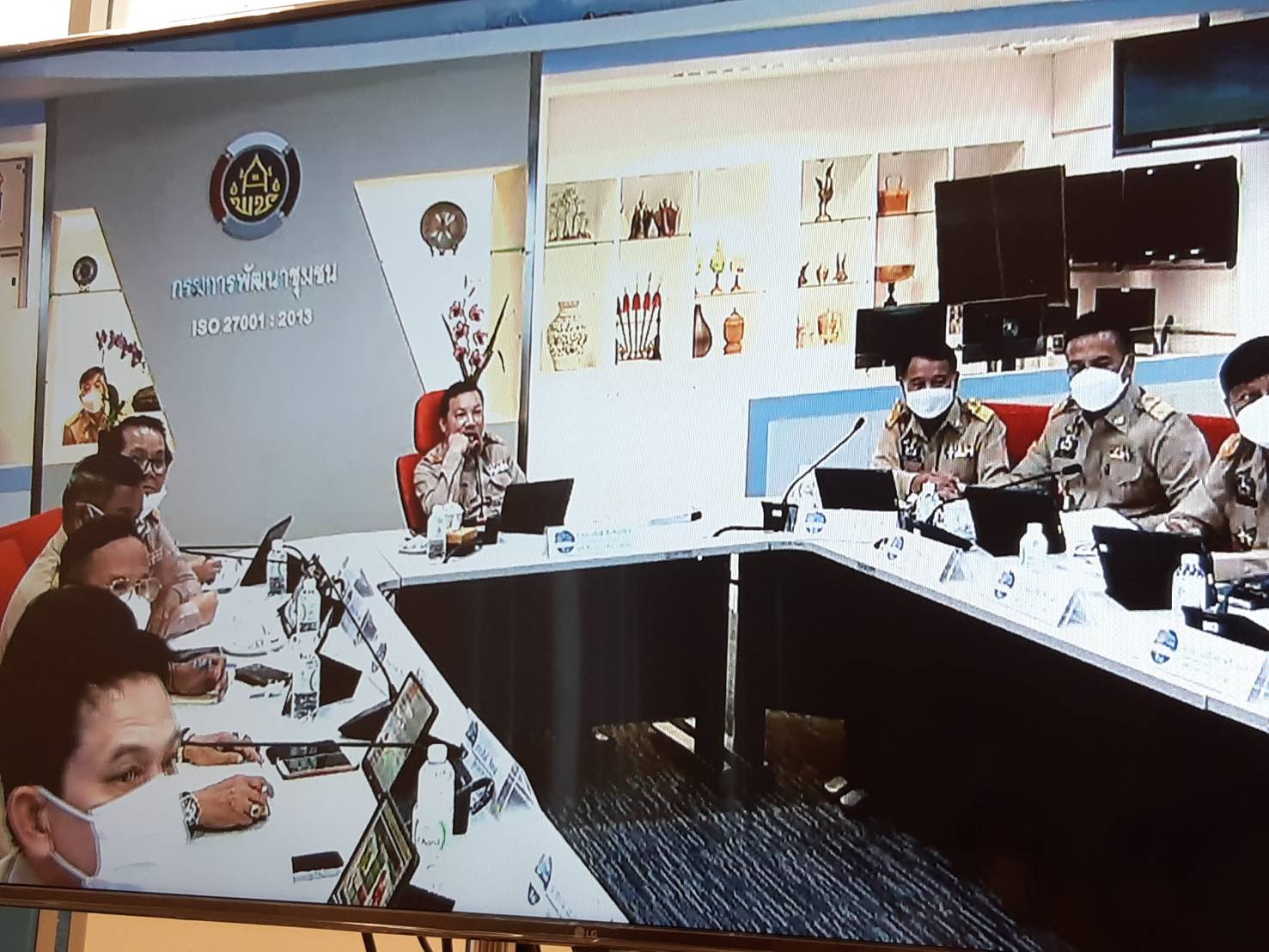 พช.ขอนแก่น : ร่วมประชุมกรมการพัฒนาชุมชน กระทรวงมหาดไทย ครั้งที่ 10/2565 ผ่านระบบวิดีทัศน์ทางไกล (Video Conference)