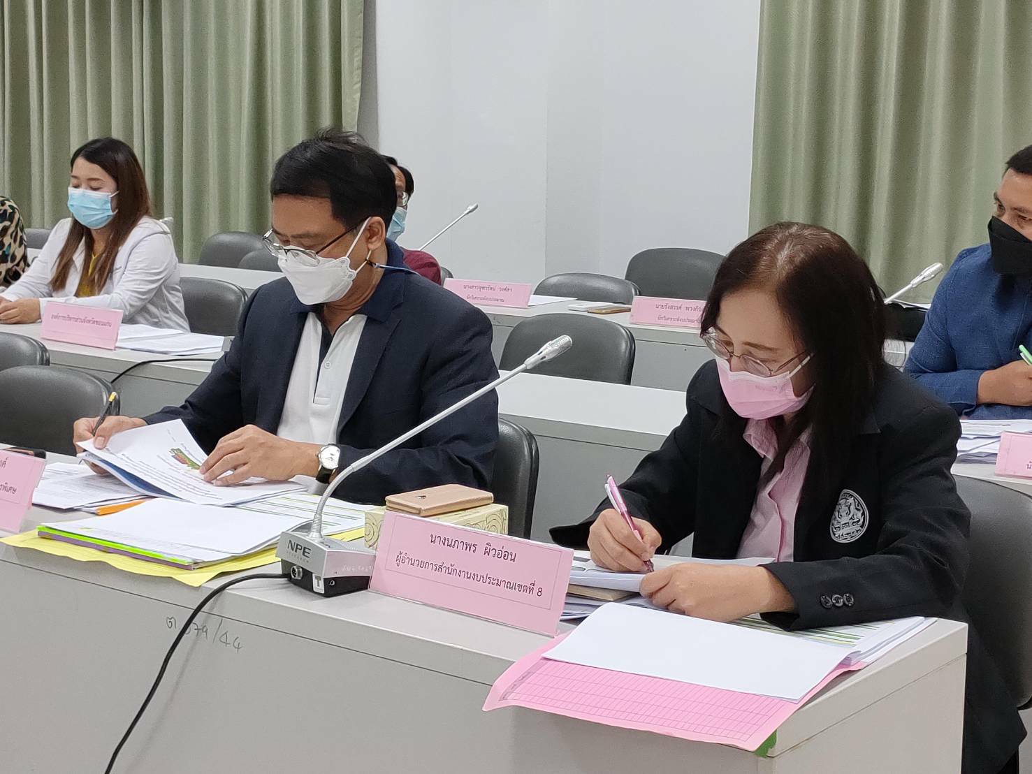 พช.ขอนแก่น : ร่วมประชุมรับฟังรายงานการติดตามผลโครงการ ภายใต้พระราชกำหนด ให้อำนาจกระทรวงการคลังกู้เงิน เพื่อแก้ไขปัญหา เยียวยา และฟื้นฟูเศรษฐกิจและสังคม ที่ได้รับผลกระทบจากการระบาดของโรคติดเชื้อไวรัสโคโรนา 2019 ในพื้นที่จังหวัดขอนแก่น ของสำนักงานงบประมาณเขตที่ 8